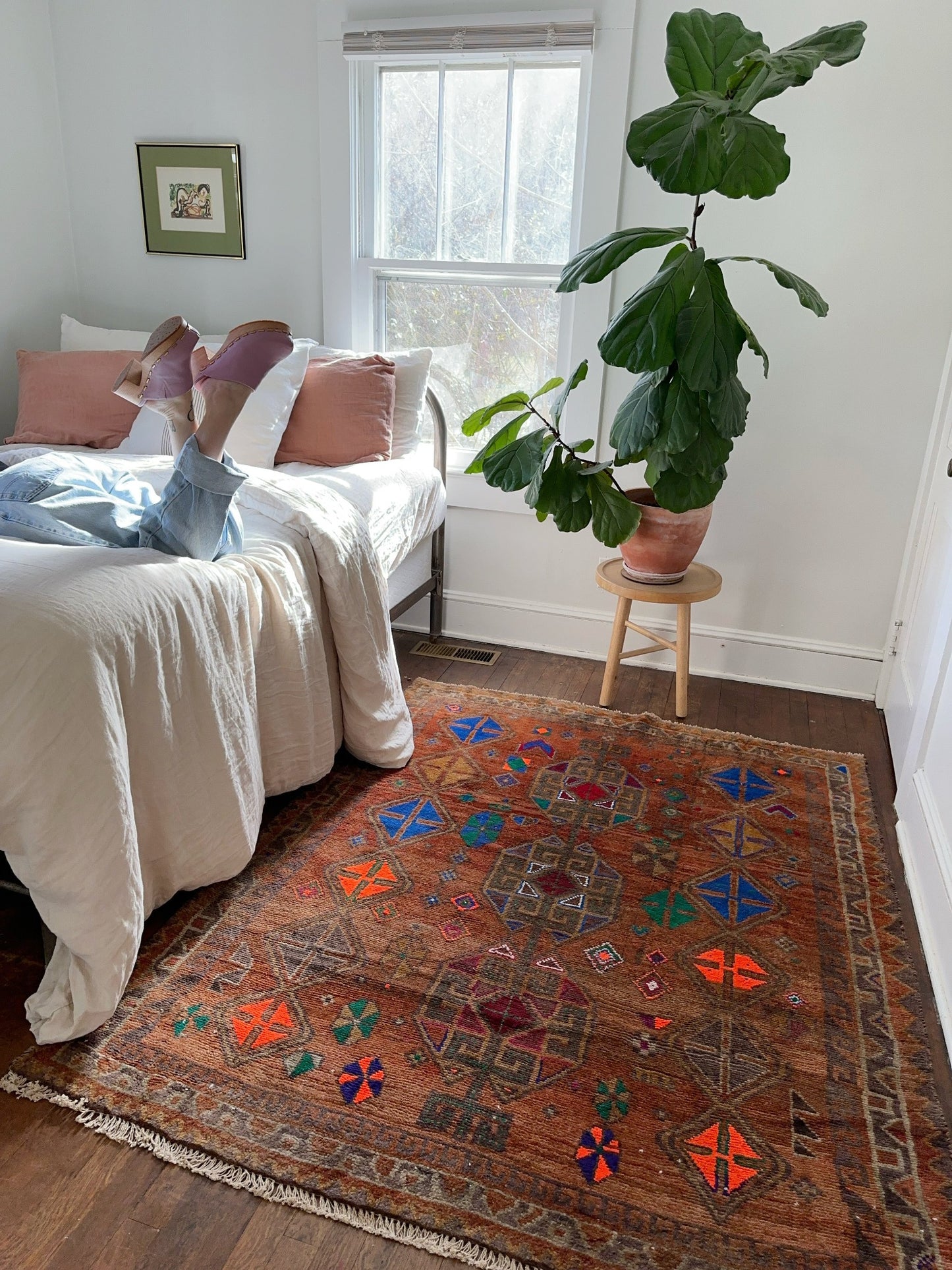 See Vintage Cedar Persian Rug