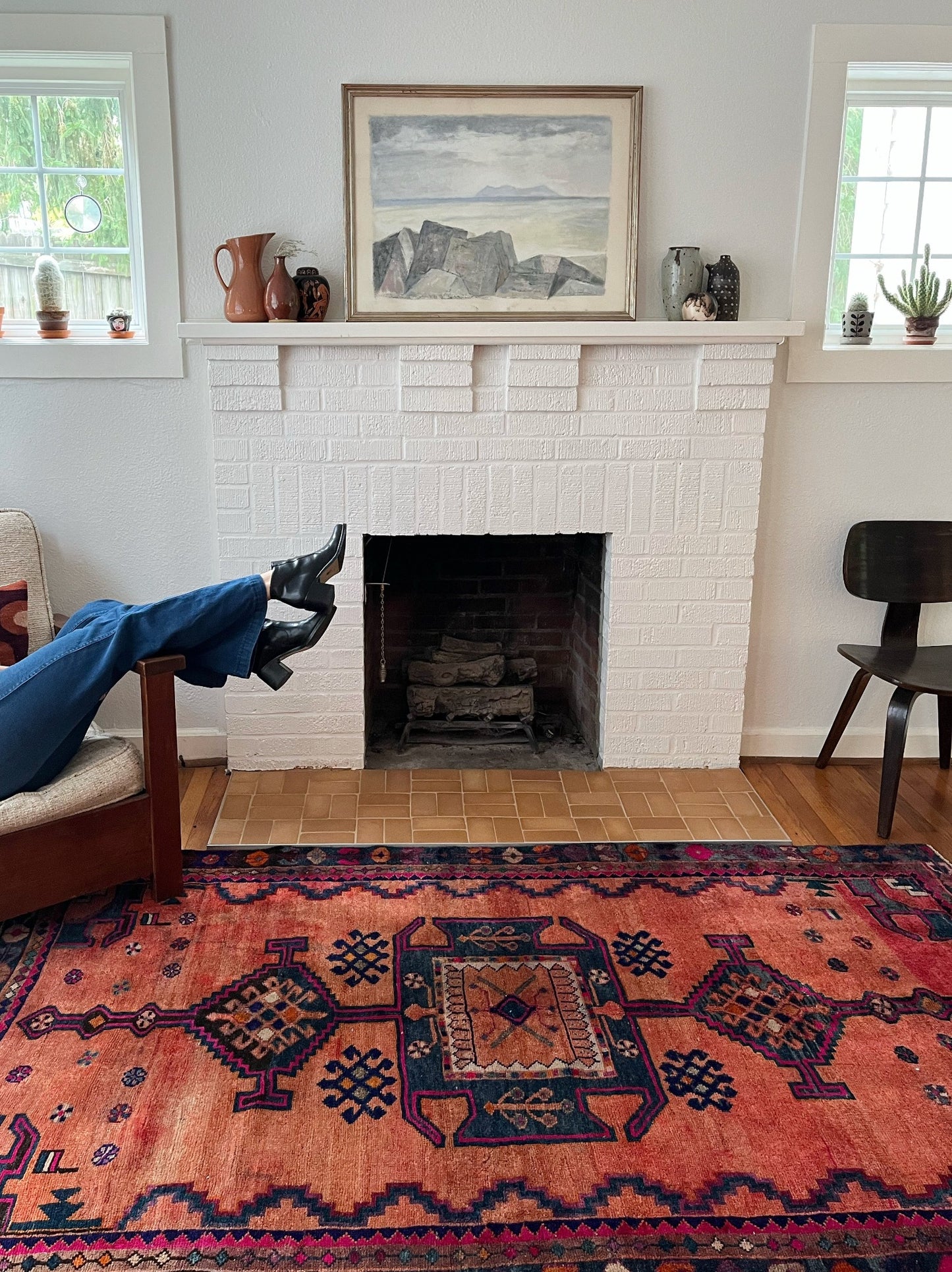 Style Balsam Persian Rug in a Living Room