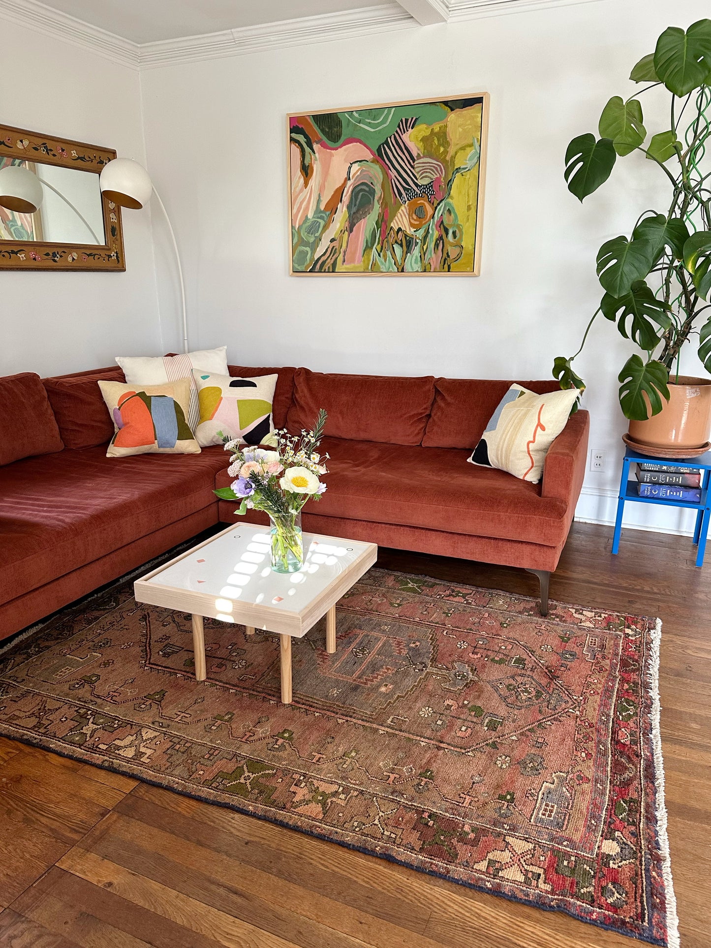 Jade Vintage Persian Rug