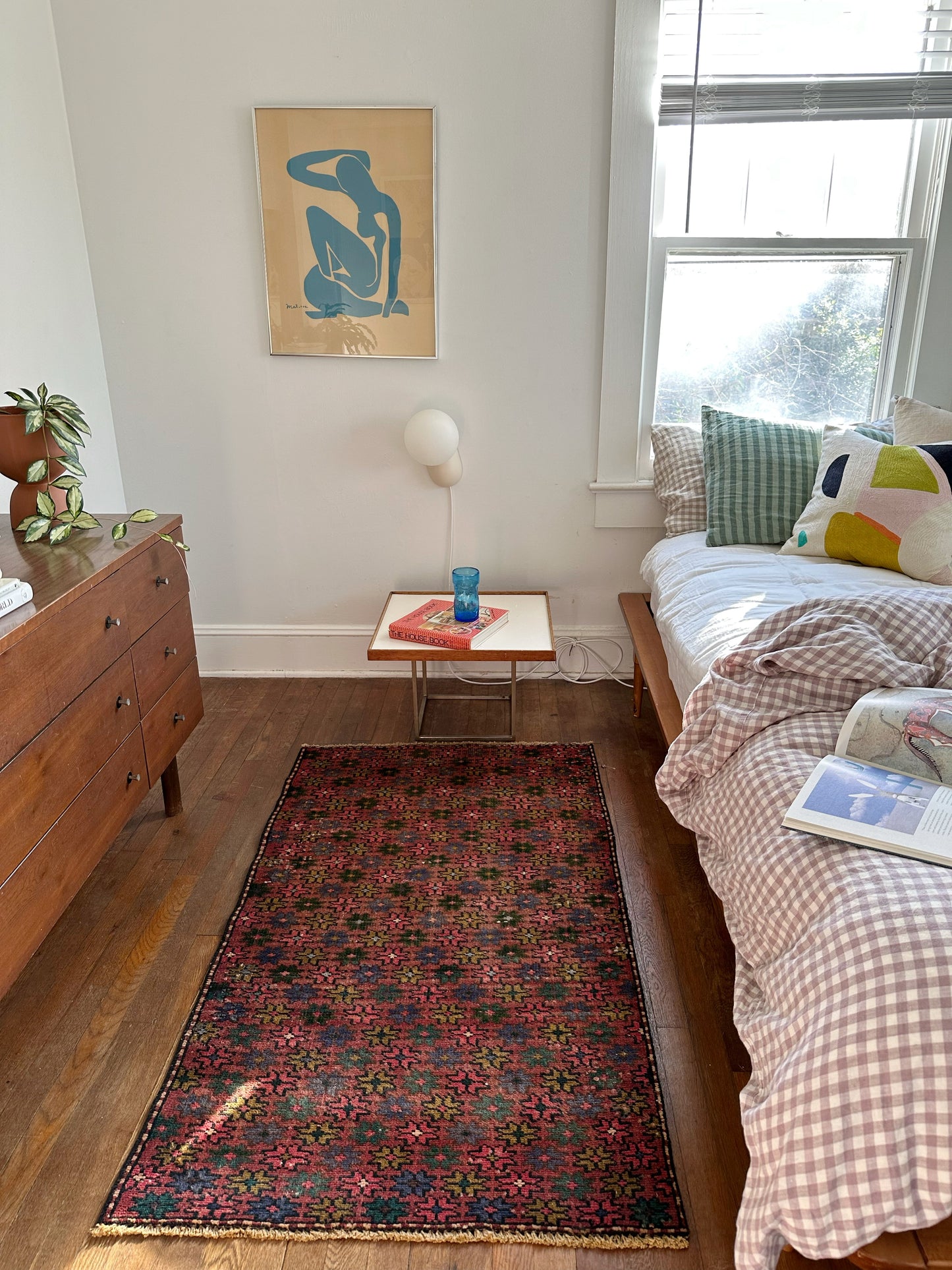 Kochia Floral Vintage Persian Rug