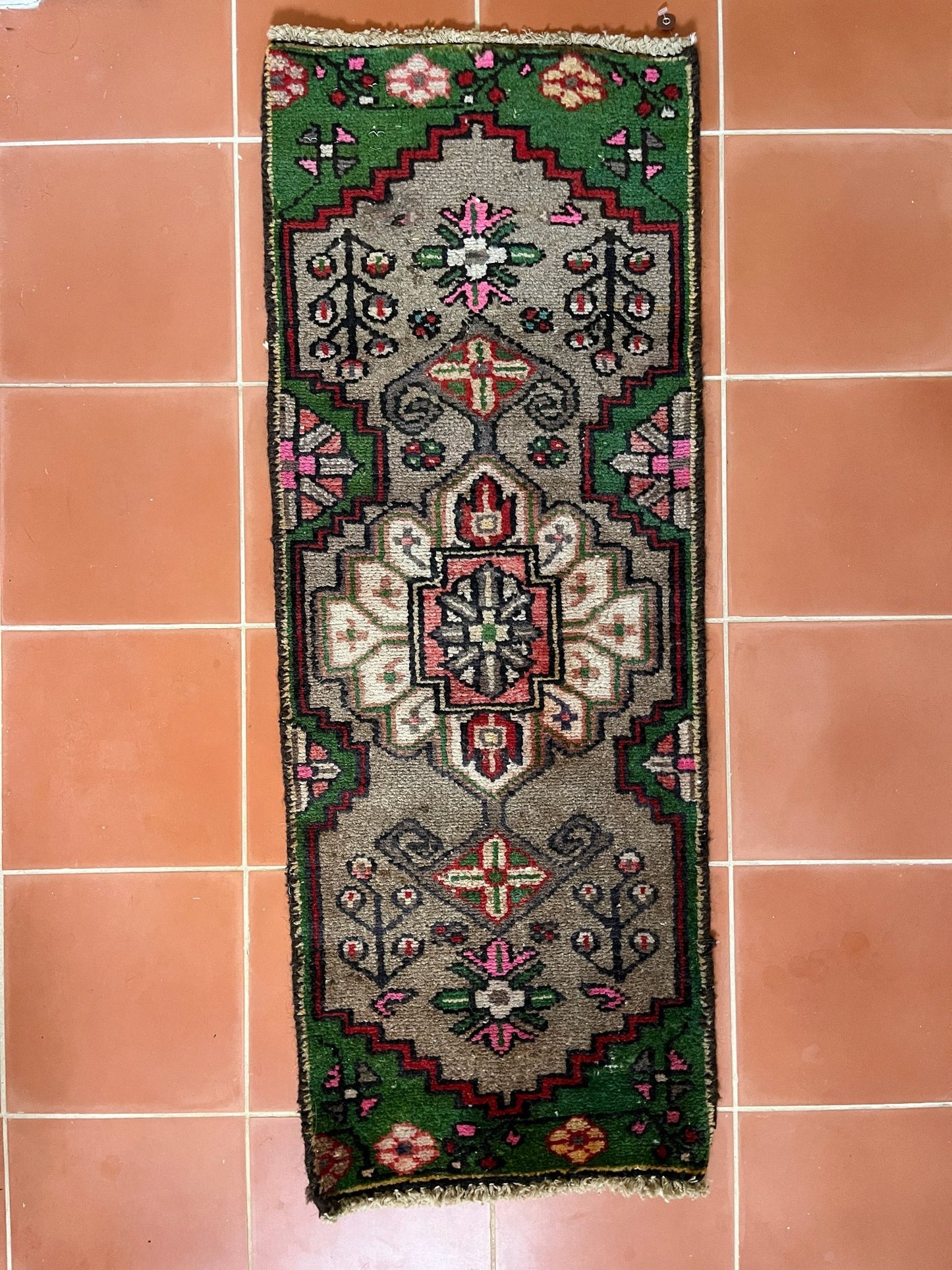 See Mini Persian Green Rug
