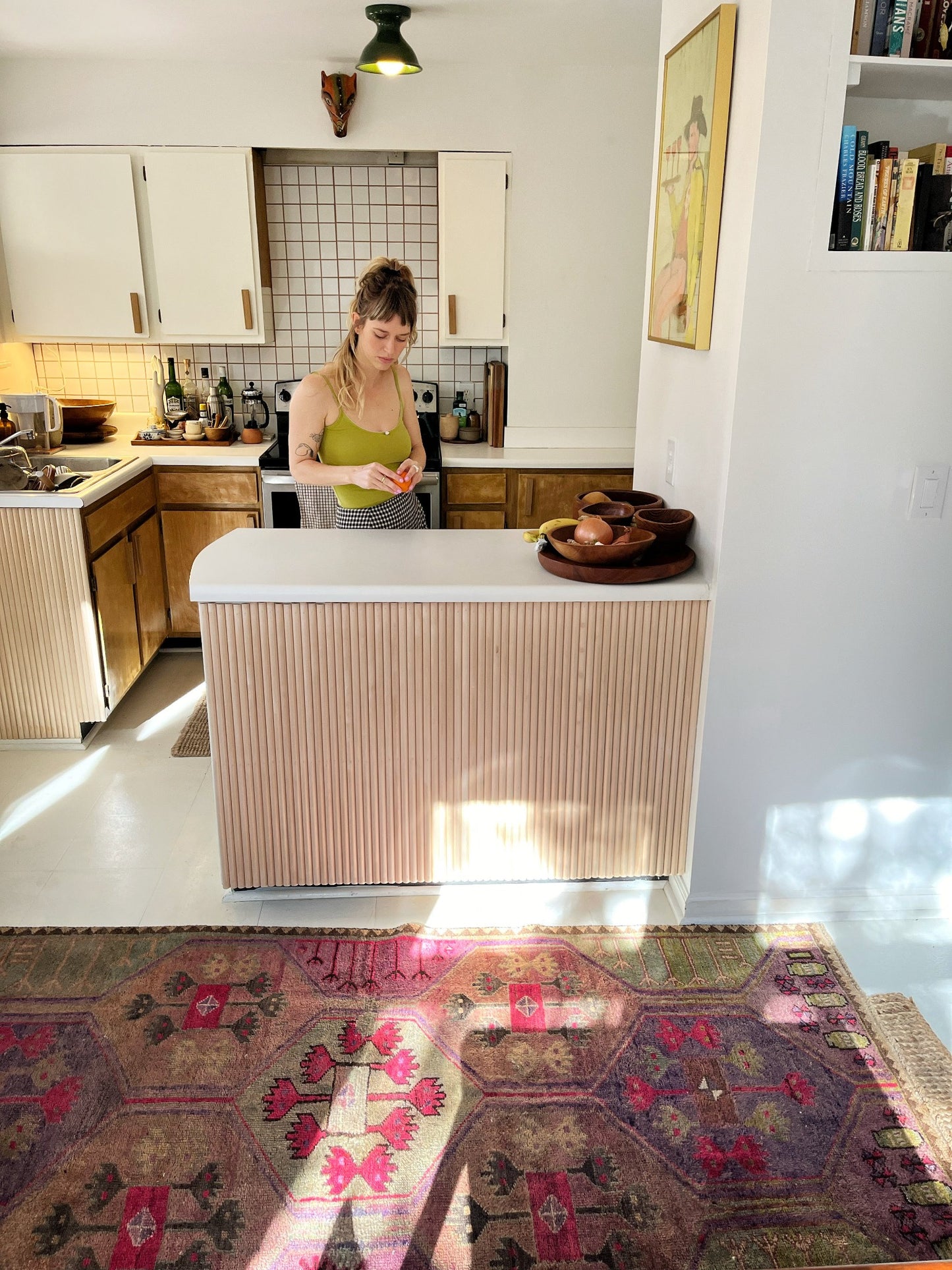 Style Piero Persian Rug as a Kitchen Runner