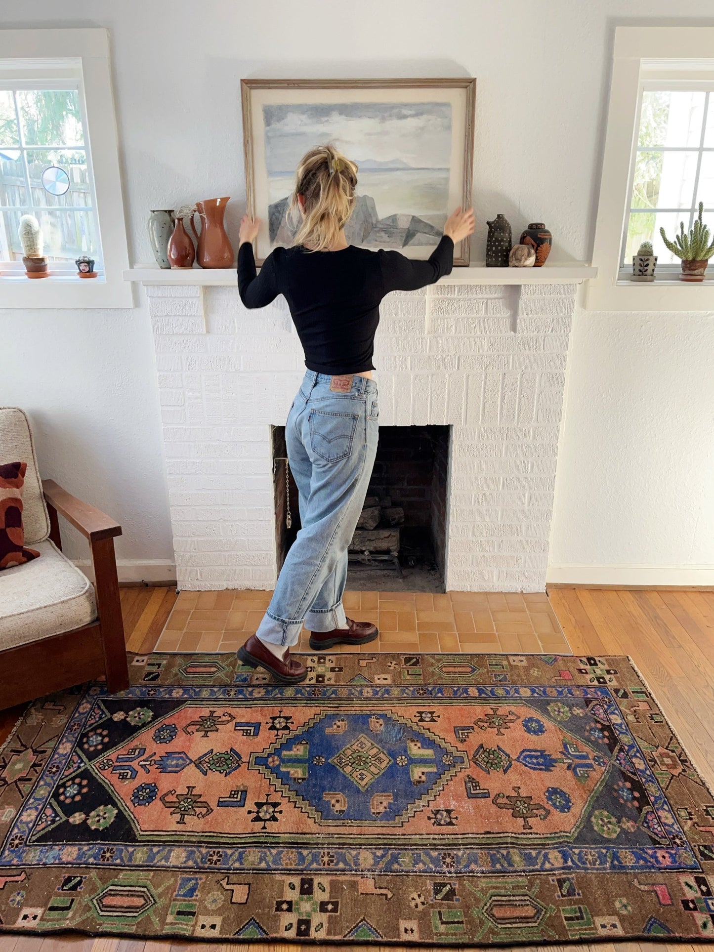 See Cati in a Living Room