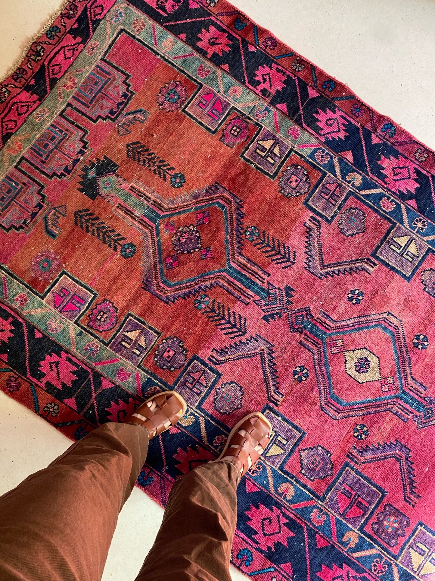 See Details of Petal Persian Rug