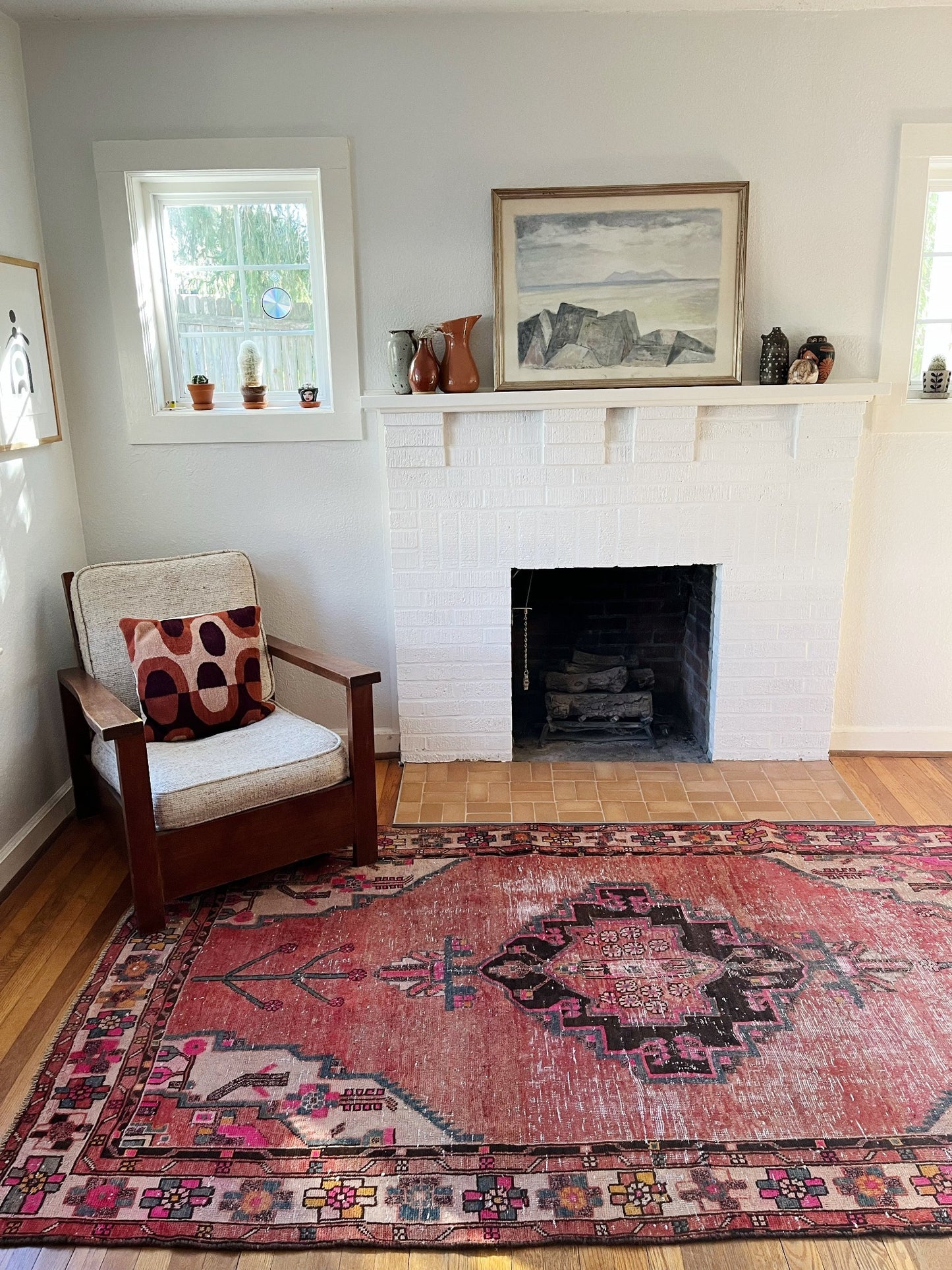 See Solanum Styled with a Fireplace