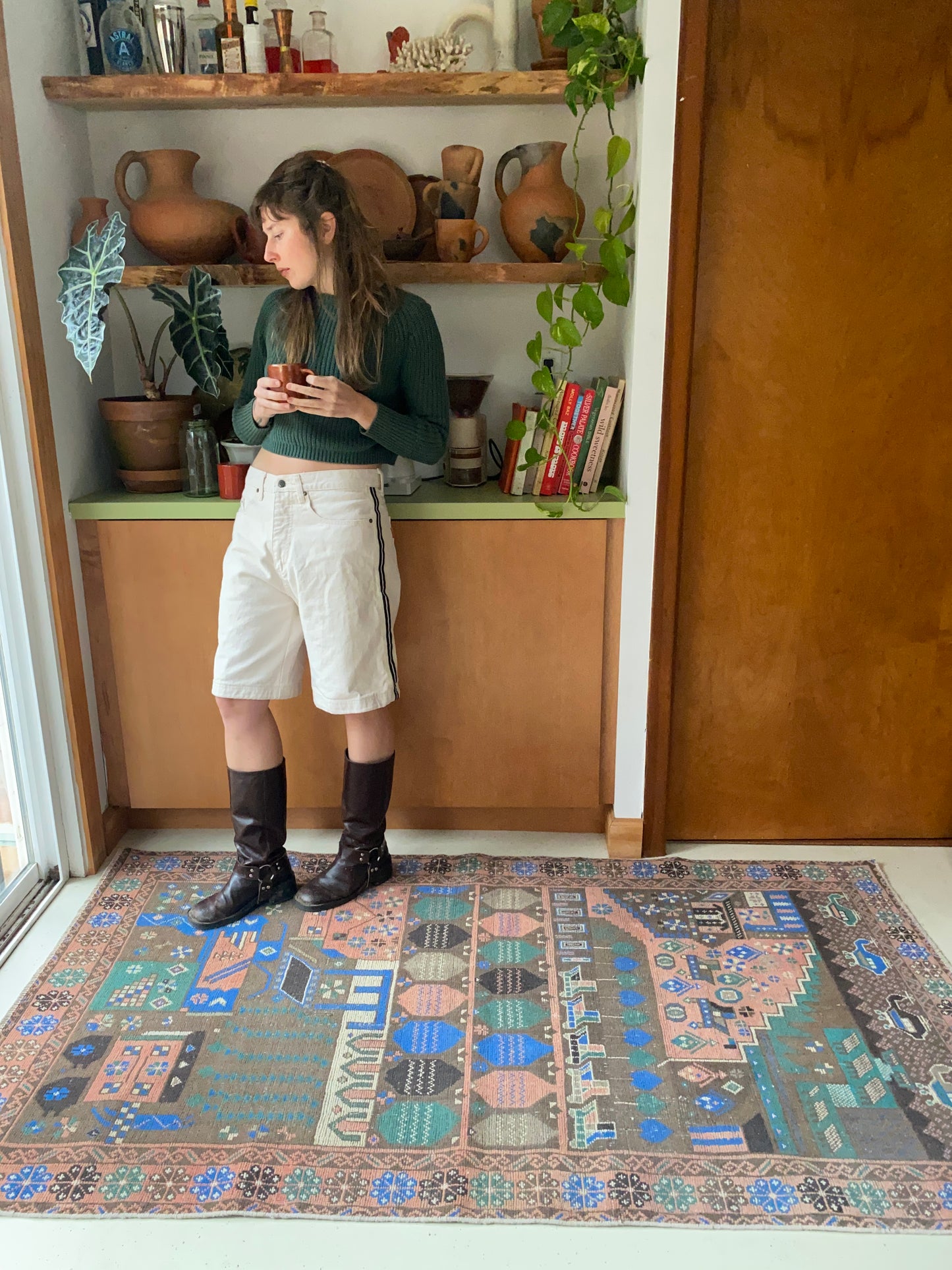 Durres Vintage Persian Rug