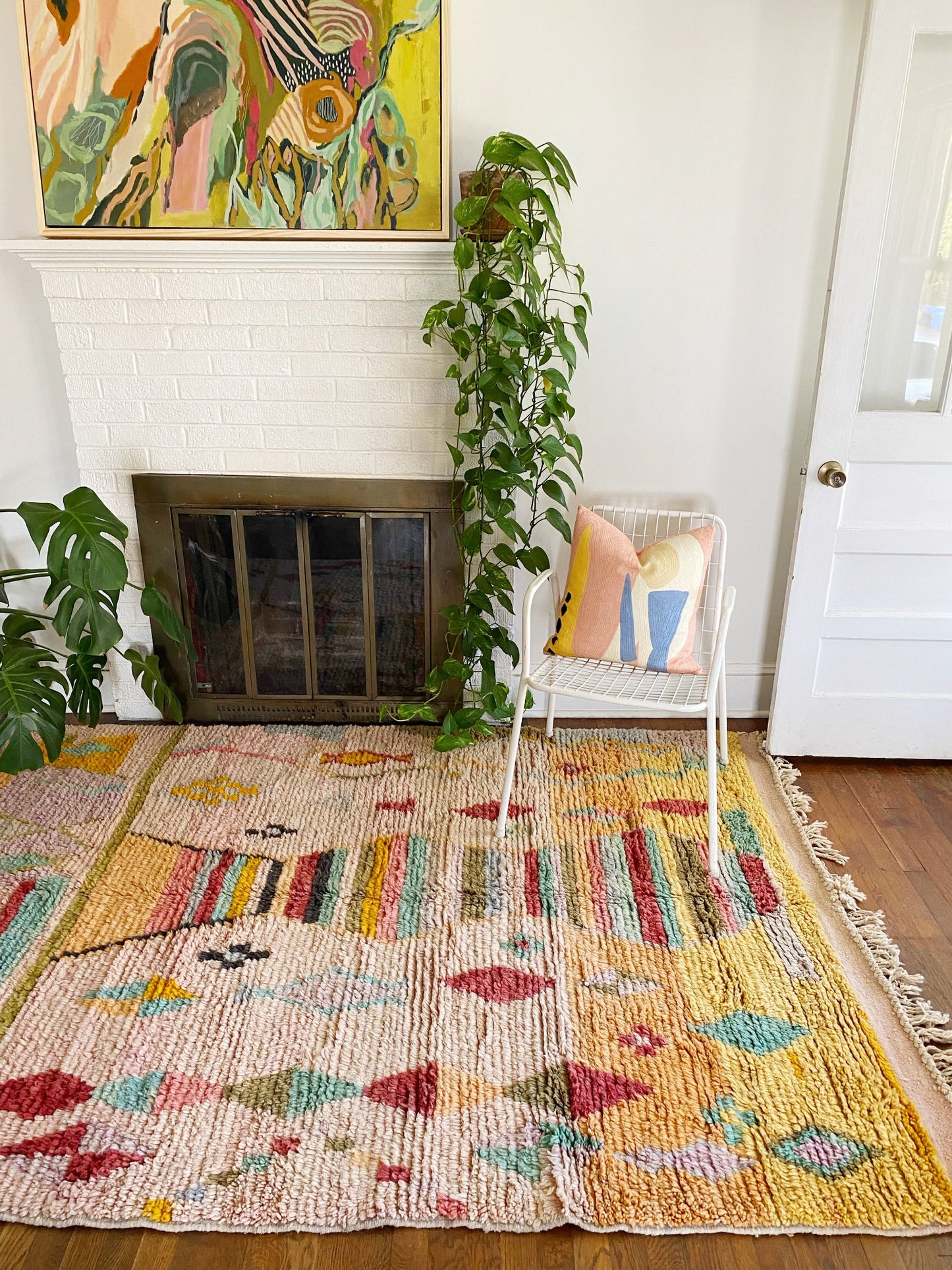 Porto Moroccan Rug | Lost Hunt Vintage