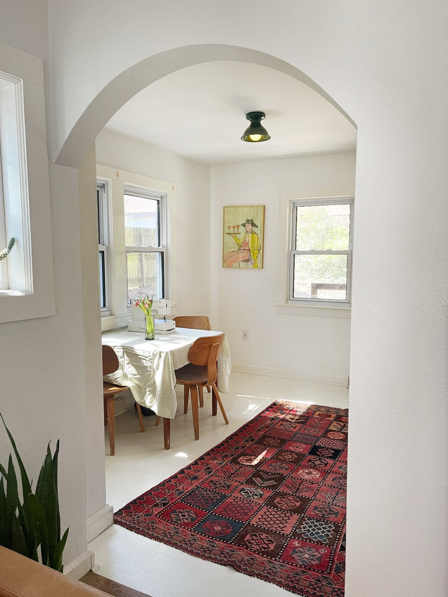 See Diavola Vintage Persian Rug