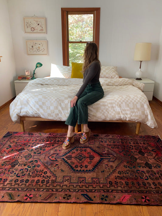 Style Palatka Persian Rug in a Bedroom
