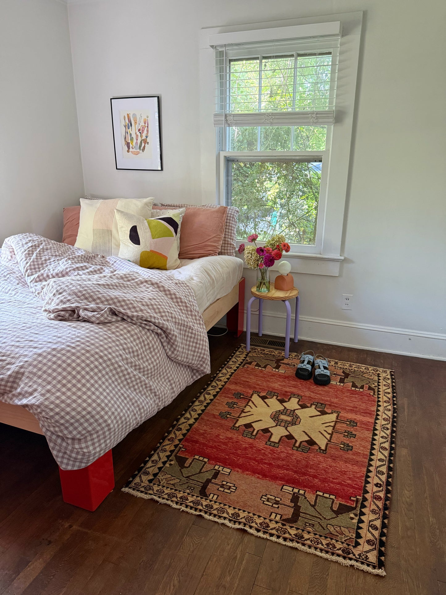 Sherbet Vintage Persian Rug