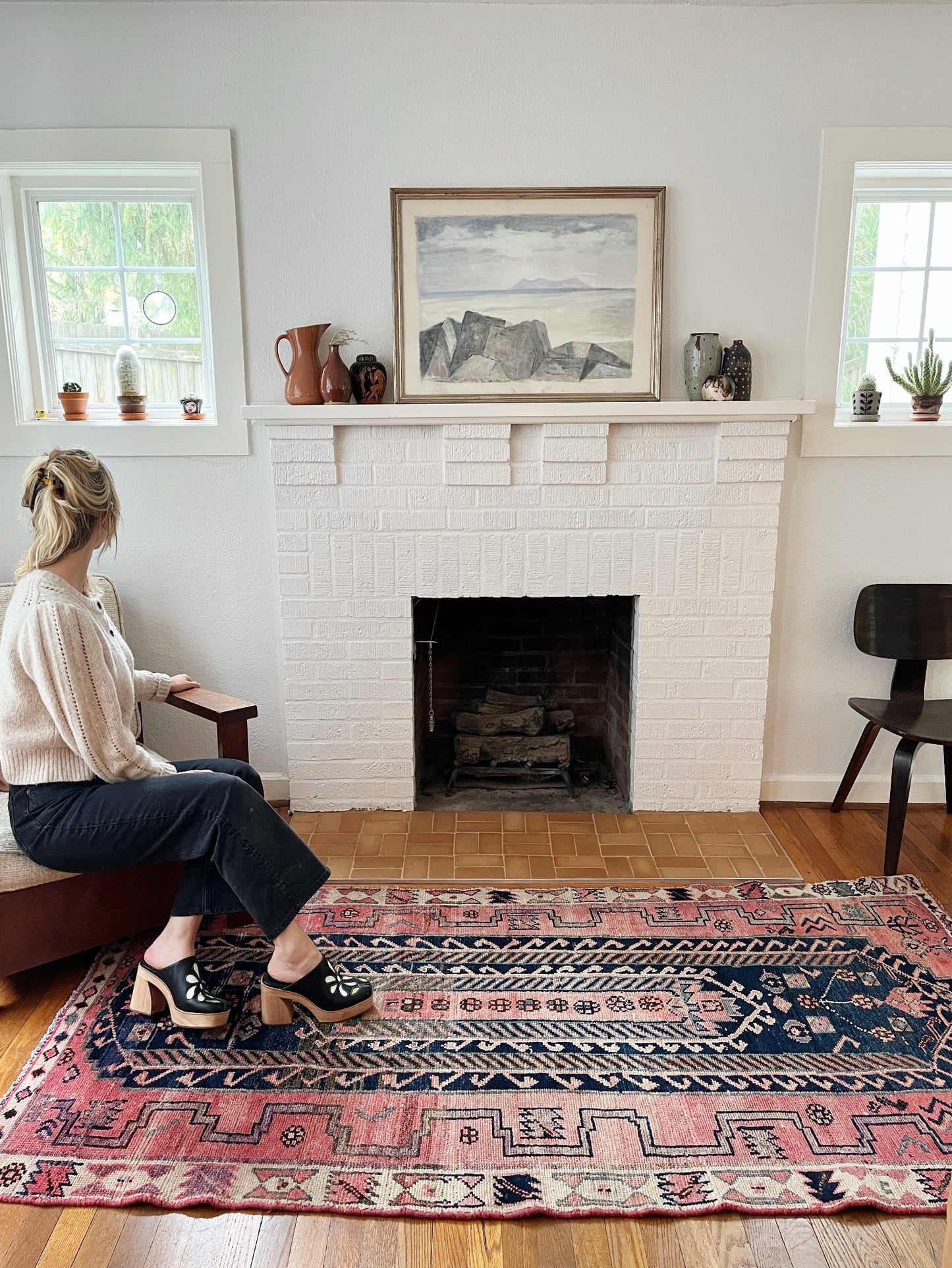 See Annatto Persian Rug
