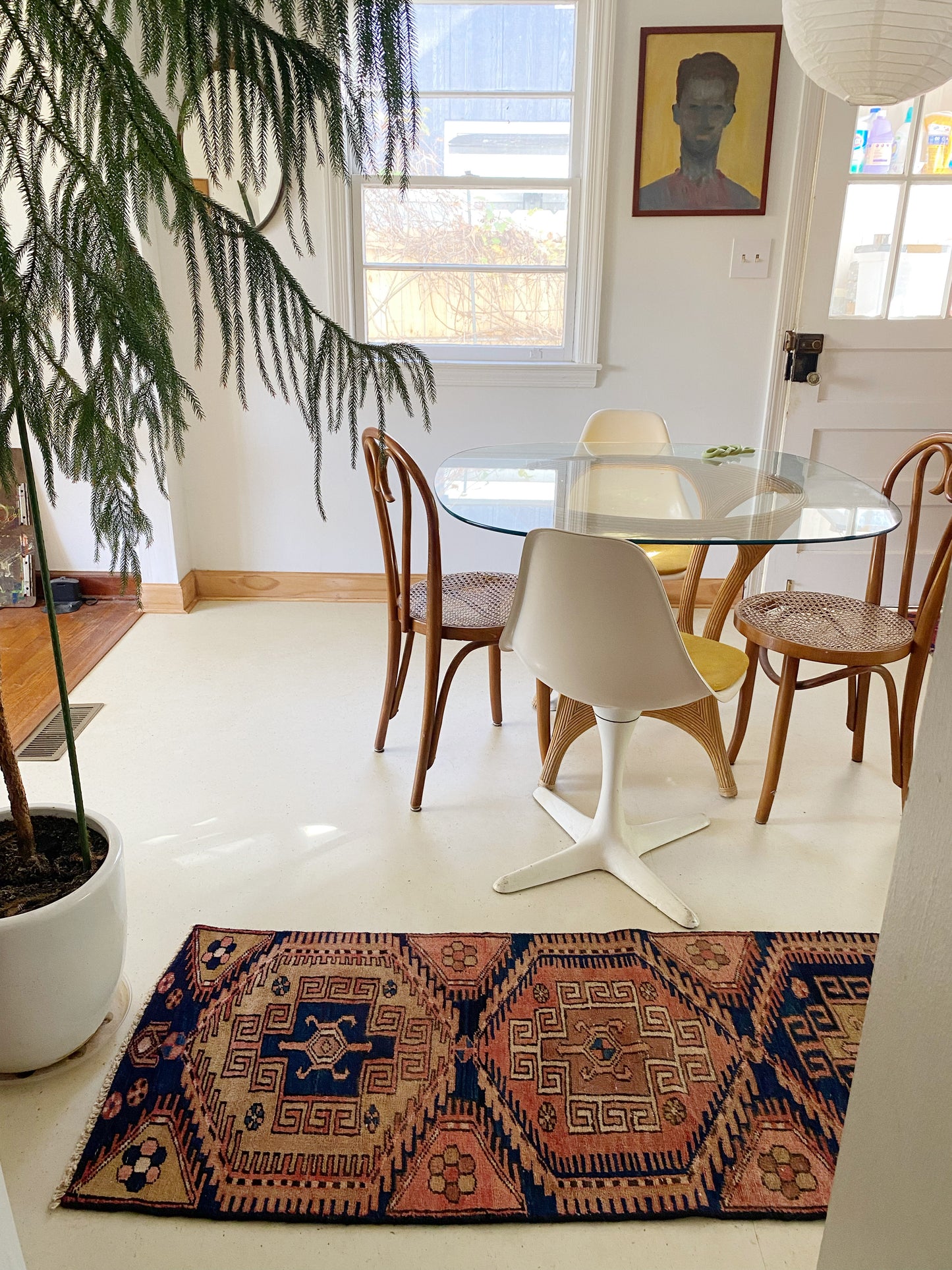 Ciara Pink Vintage Persian Runner