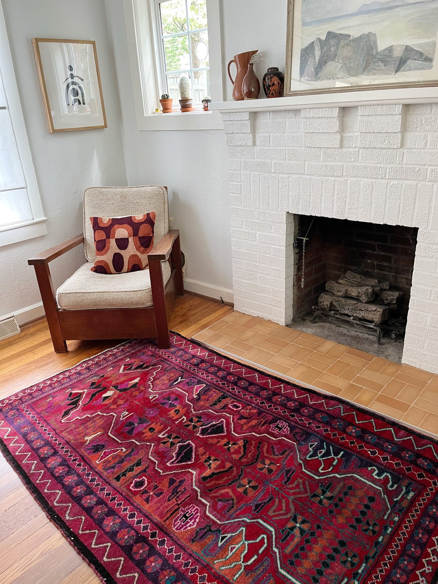 Rosa Persian Rug | Lost Hunt Vintage