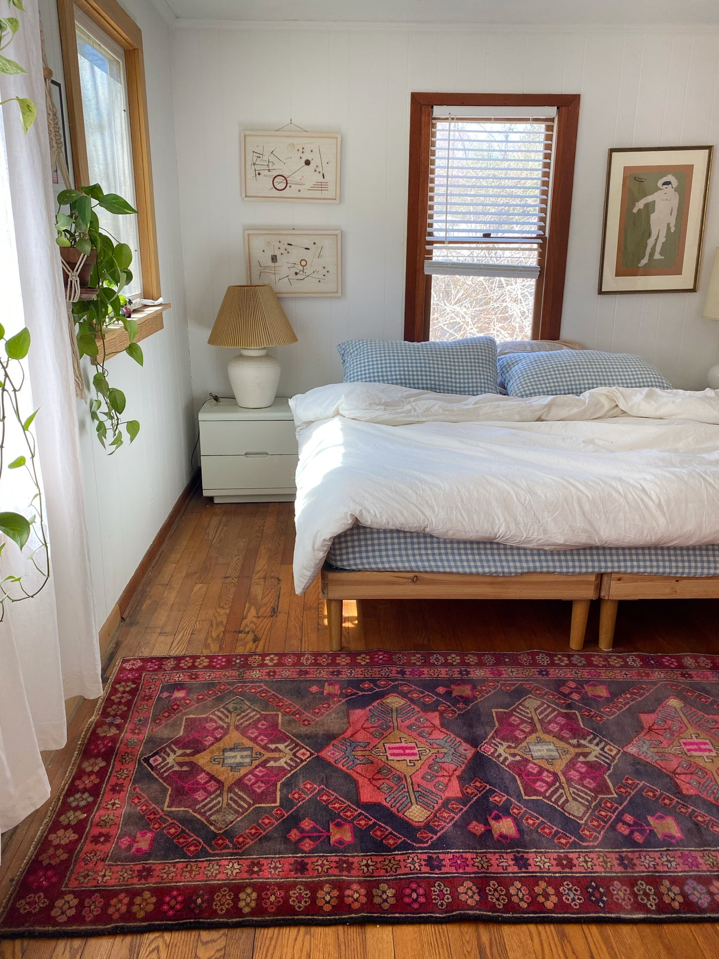 Tilly Pink Vintage Persian Runner