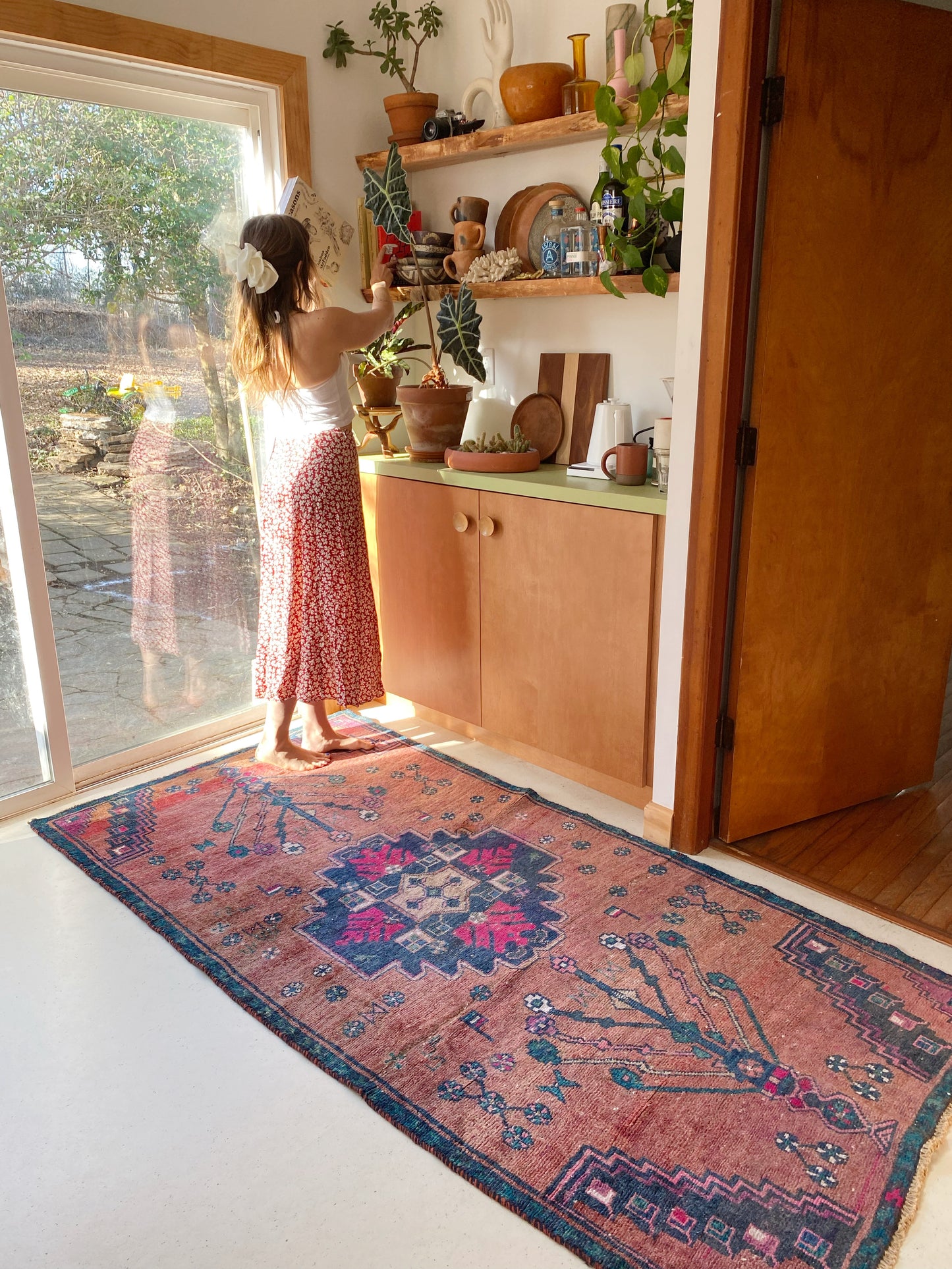 Dari Vintage Persian Rug
