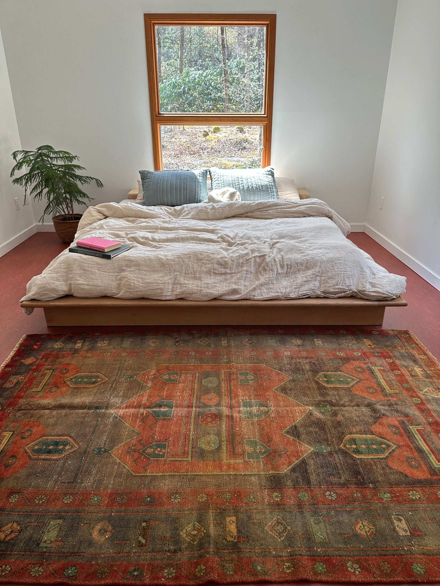 Dunn Sage Vintage Persian Rug
