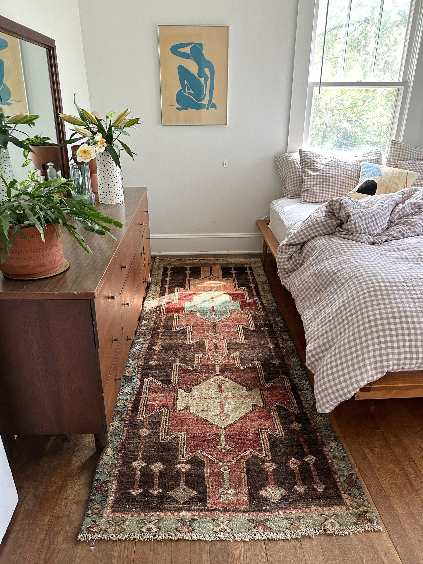Shop Pinnix Blue Vintage Runner Rug