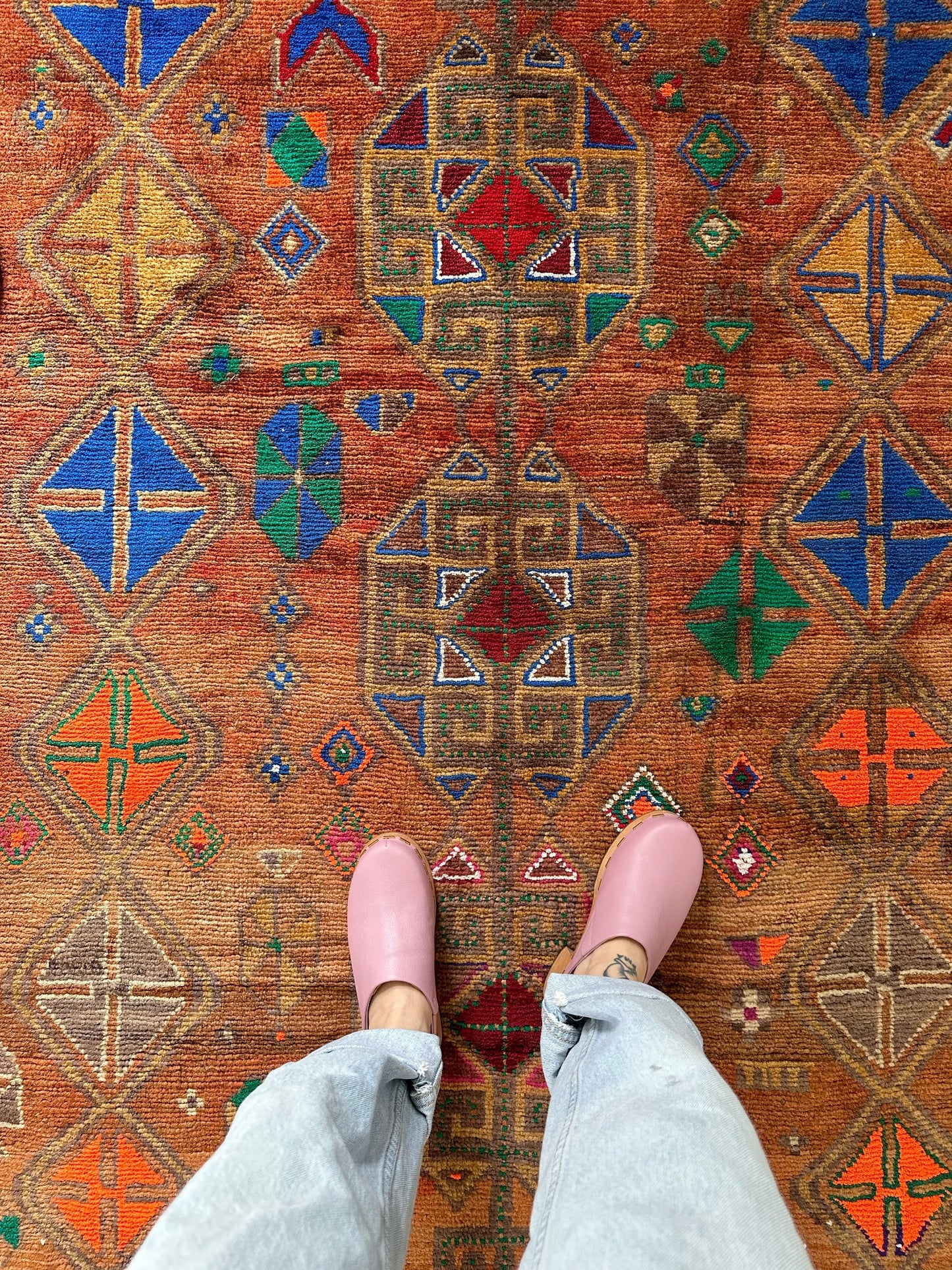 See Vintage Cedar Persian Rug