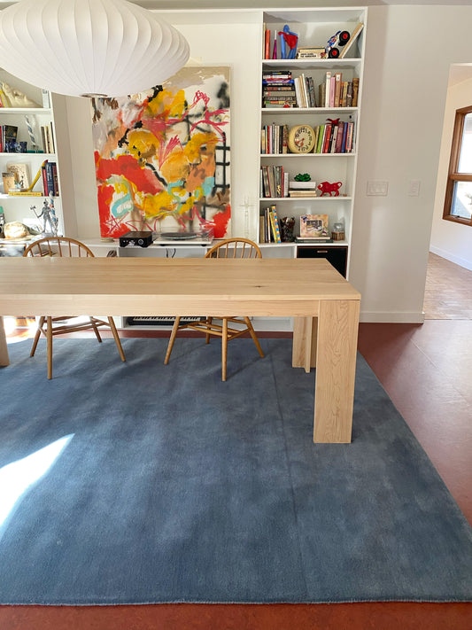 Azul Blue Tufted Area Rug