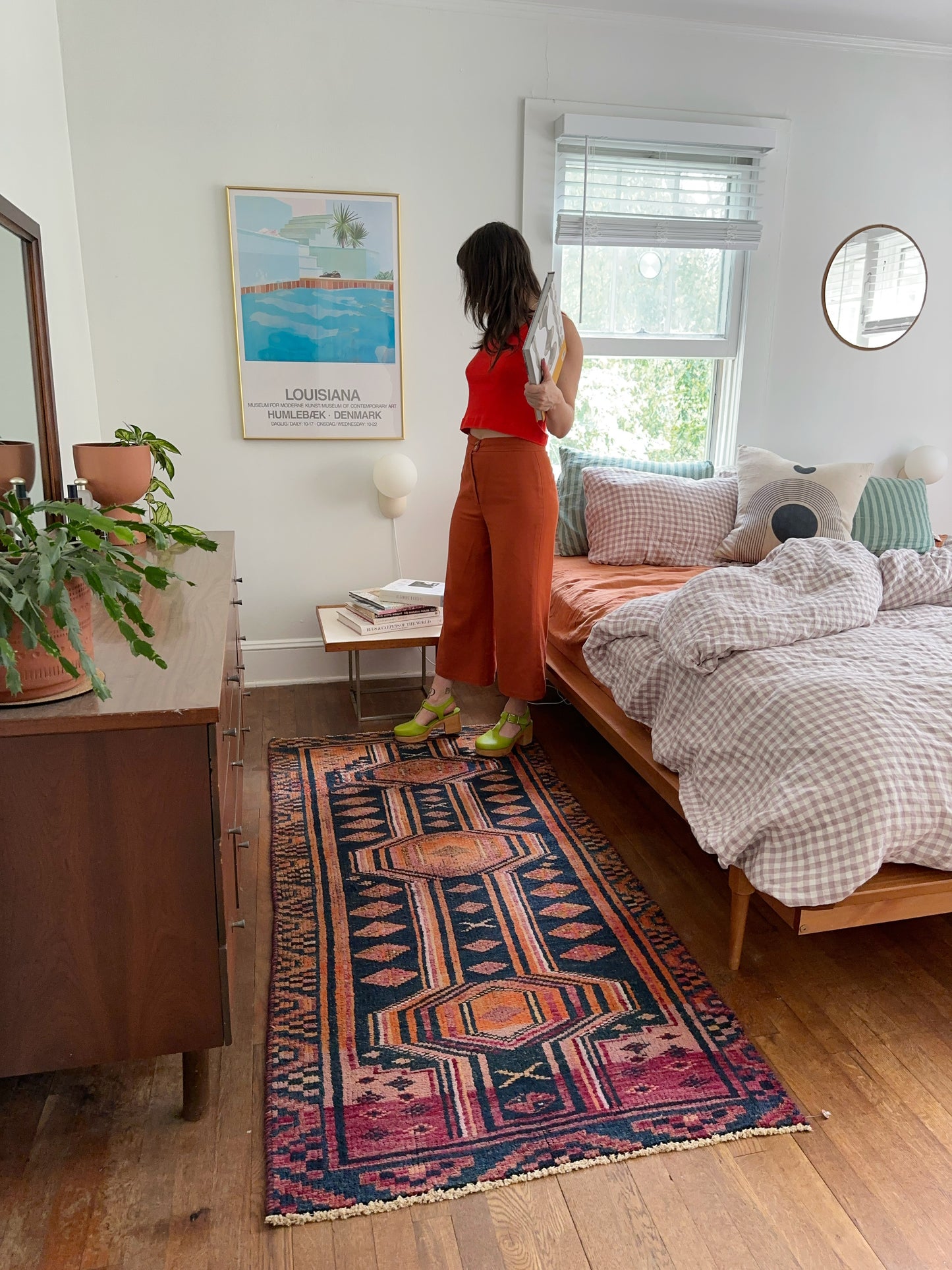 Yakima Blue Vintage Persian Rug