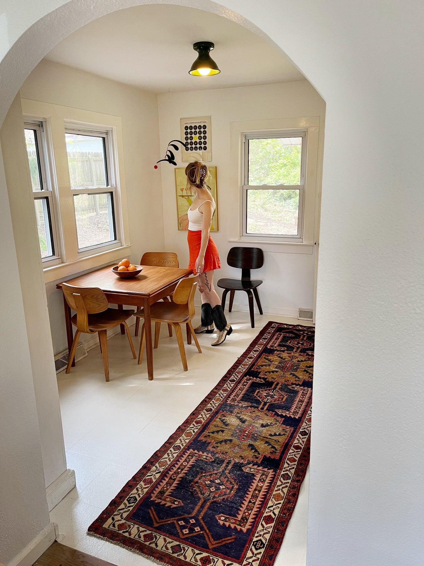 Polanco Vintage Persian Runner Rug