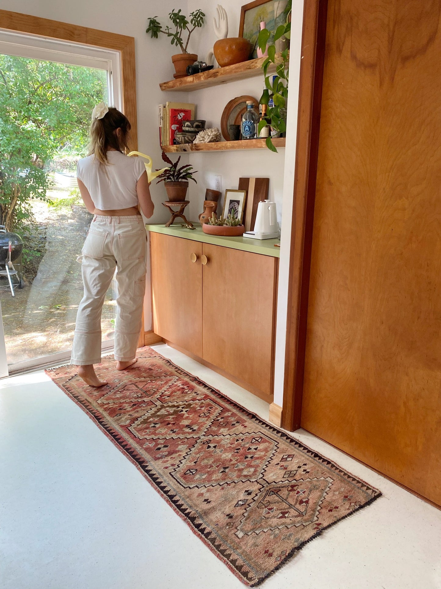 Style Sousa Terracotta Toned Runner Rug