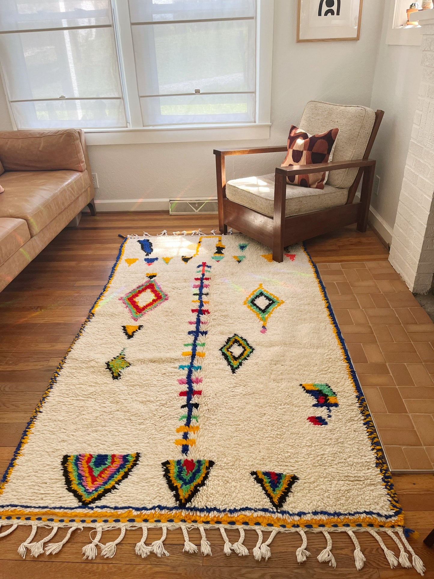 See Ziz Moroccan Rug Styled