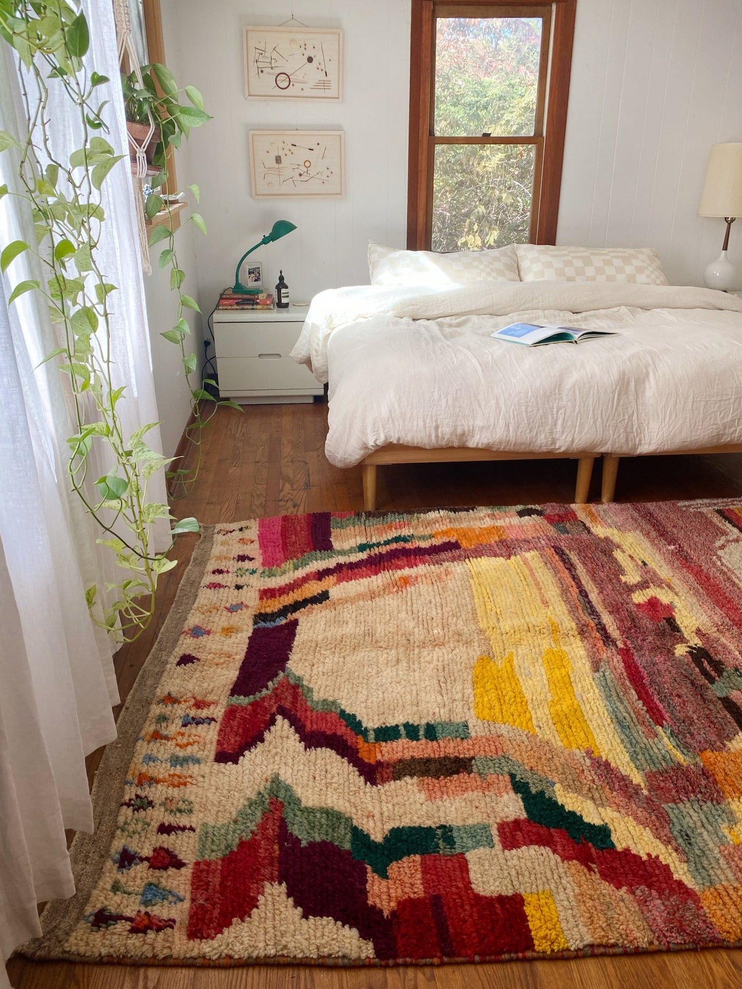 Almond Moroccan Rug