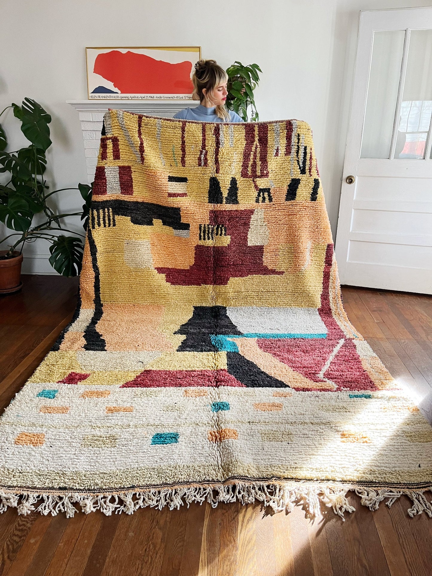 Bennett Moroccan Rug | Lost Hunt Vintage