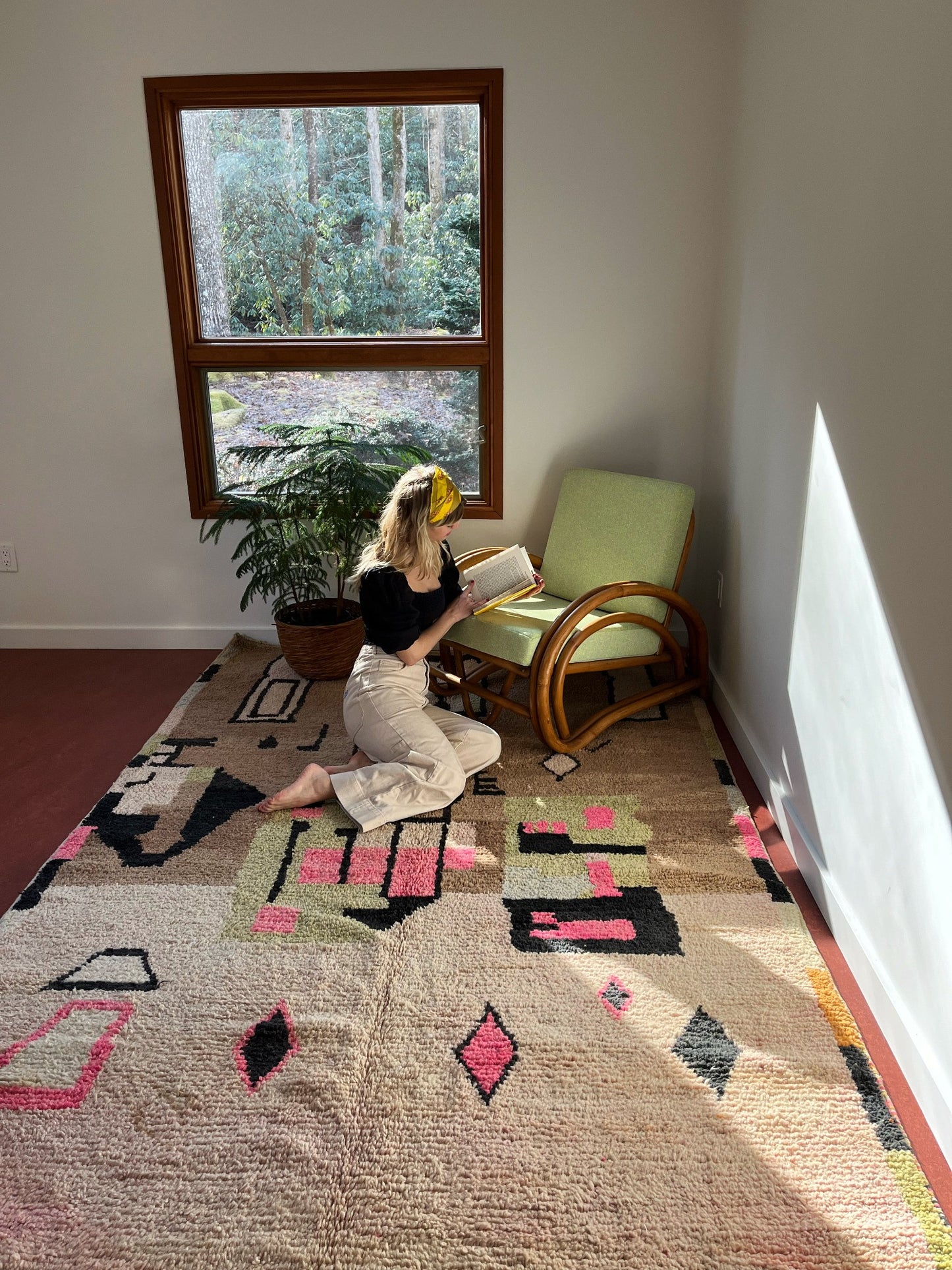 Create a Cozy Corner with Serra Moroccan Rug