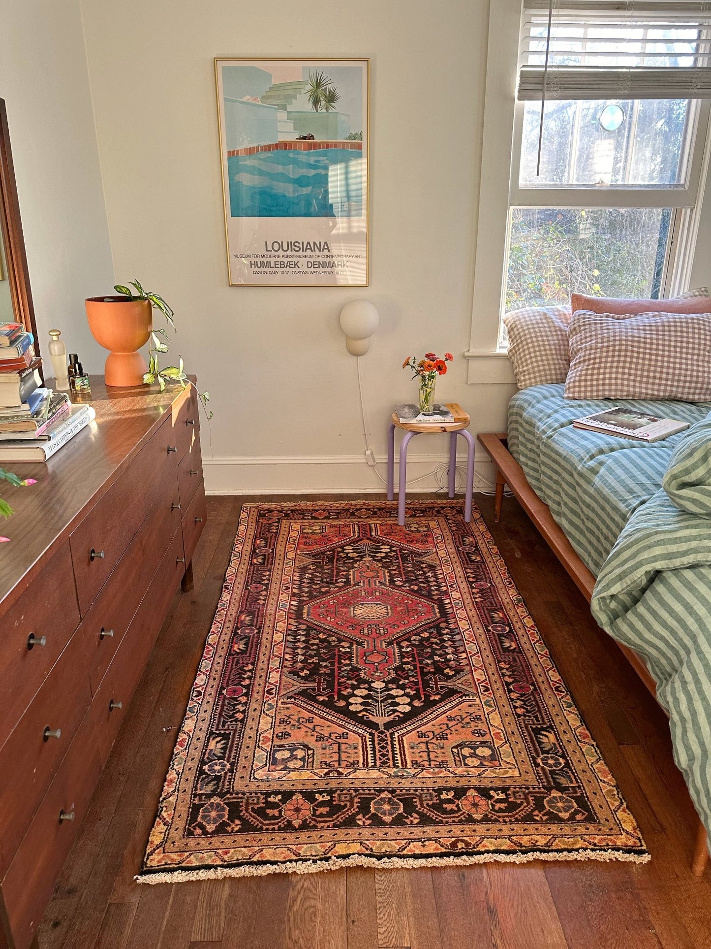 Shop Vintage Earthy Persian Rug