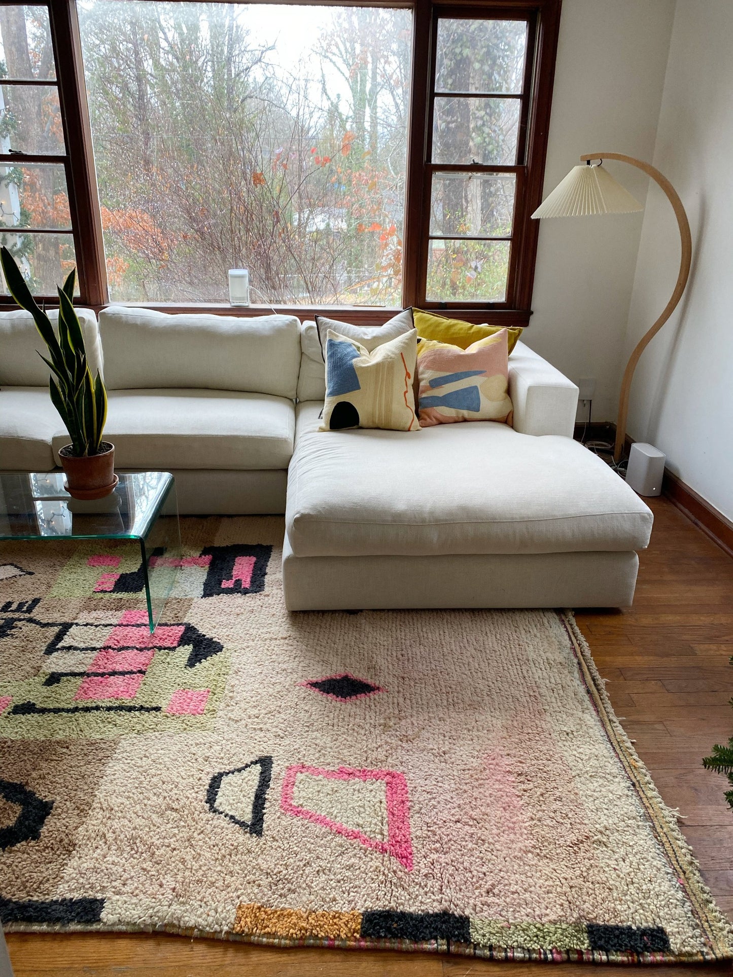 See Serra Styled with a Sectional Couch