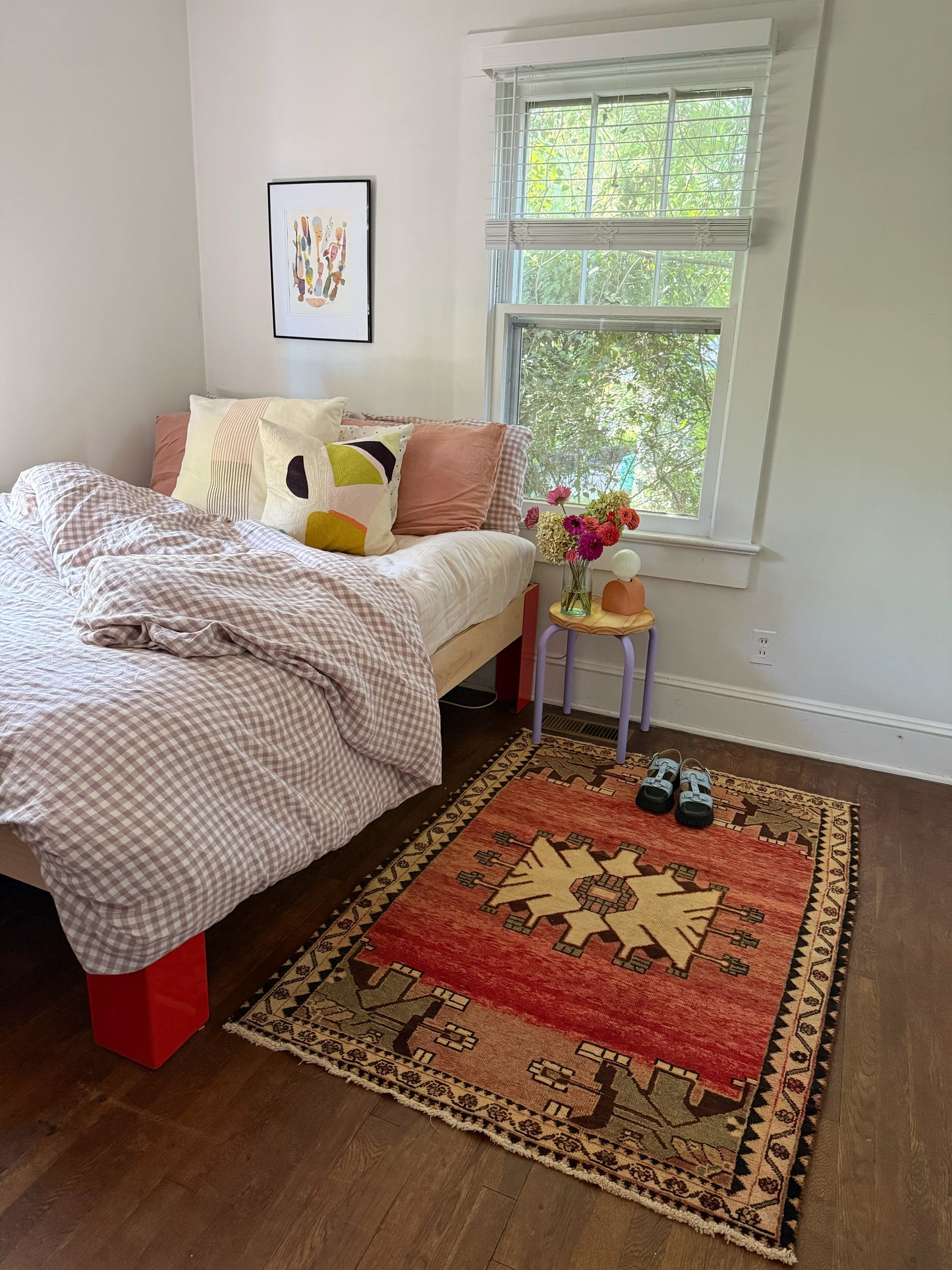 Sherbet Vintage Persian Rug