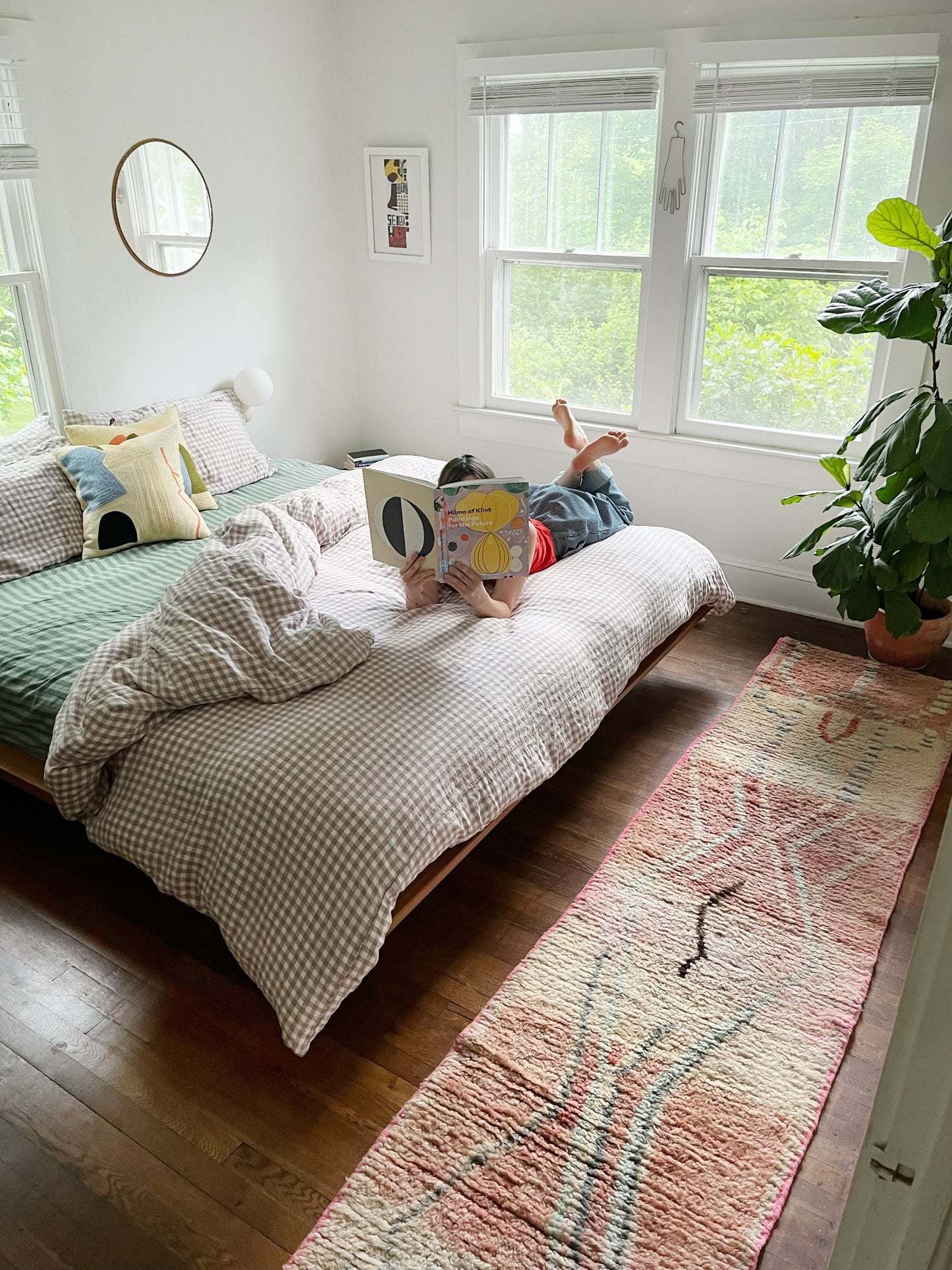 Style a Runner Rug in a Bedroom