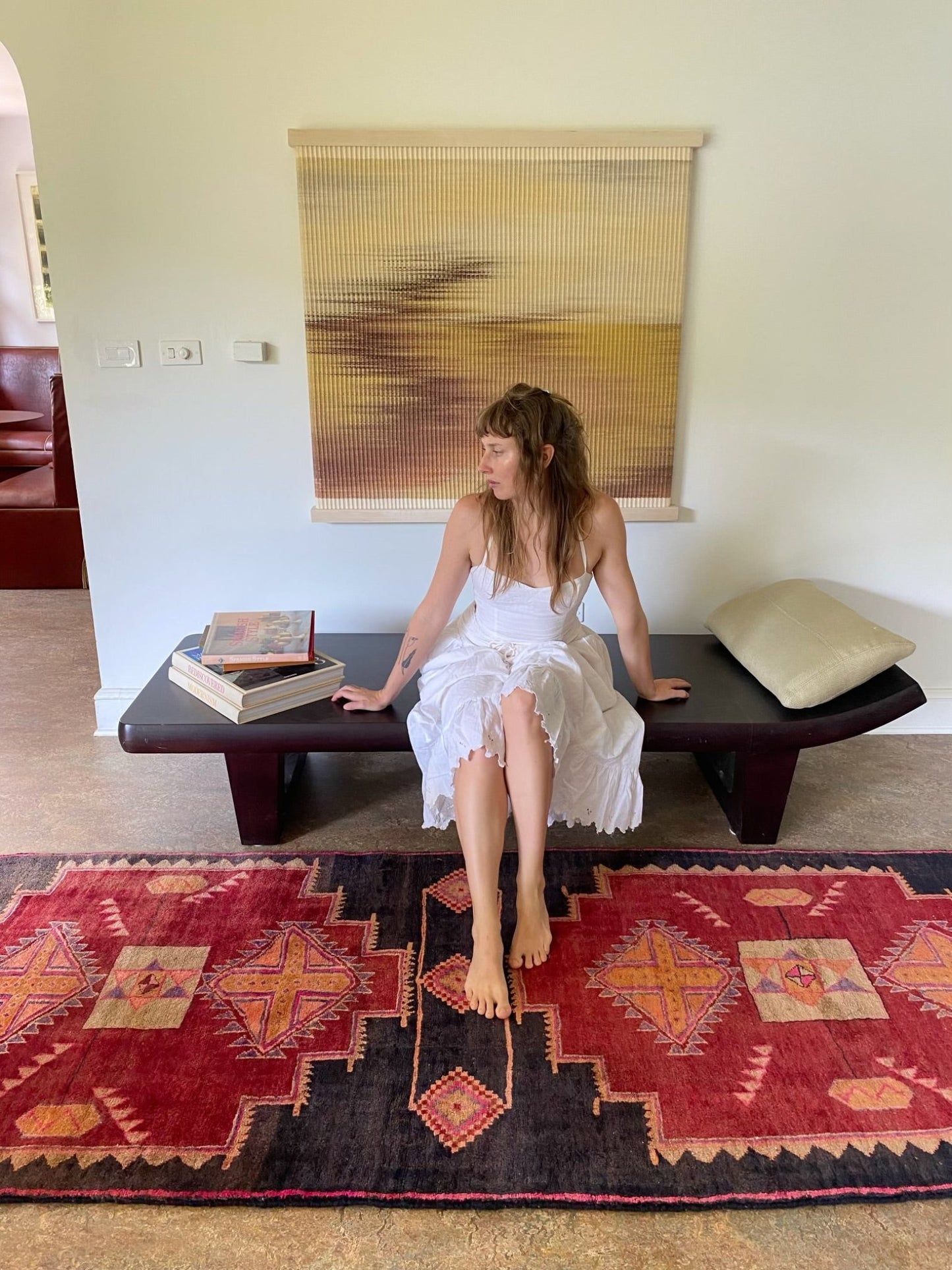 See Tribal Vintage Persian Runner Rug