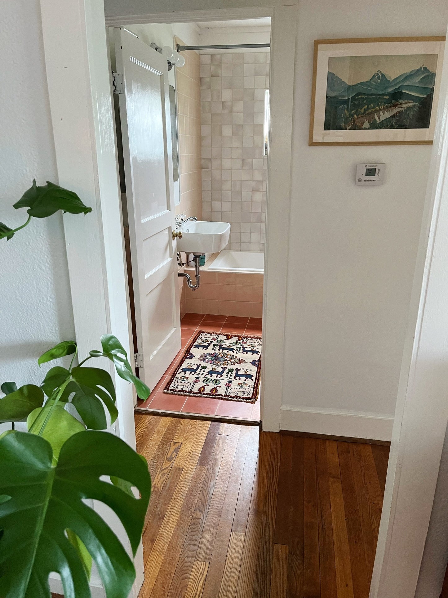 Style Orinoco Mini Rug as a Bathmat
