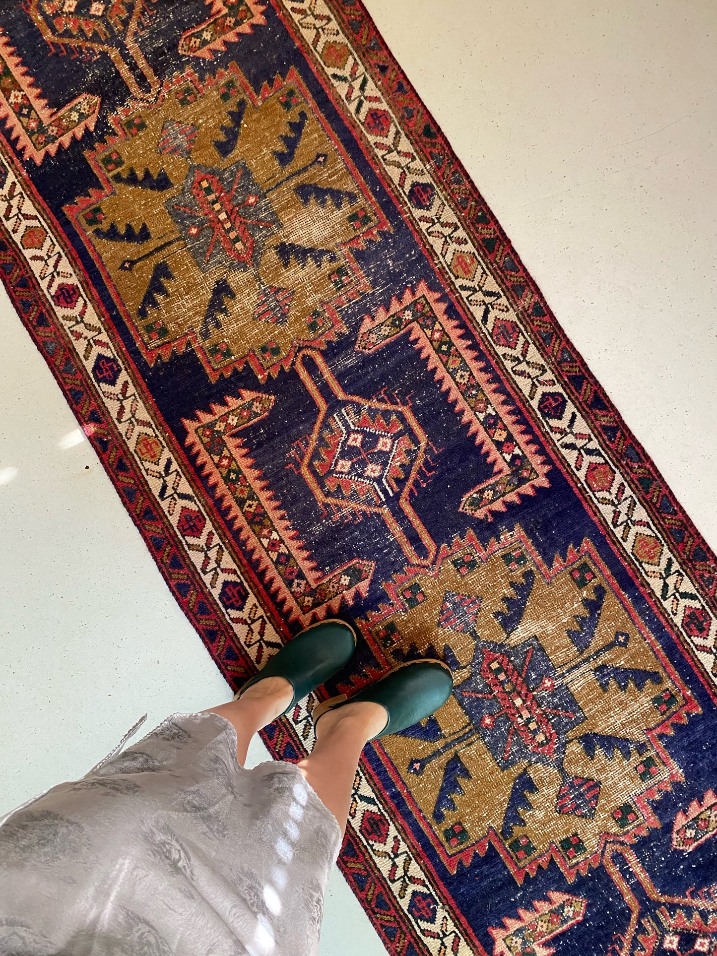 Polanco Vintage Persian Runner Rug