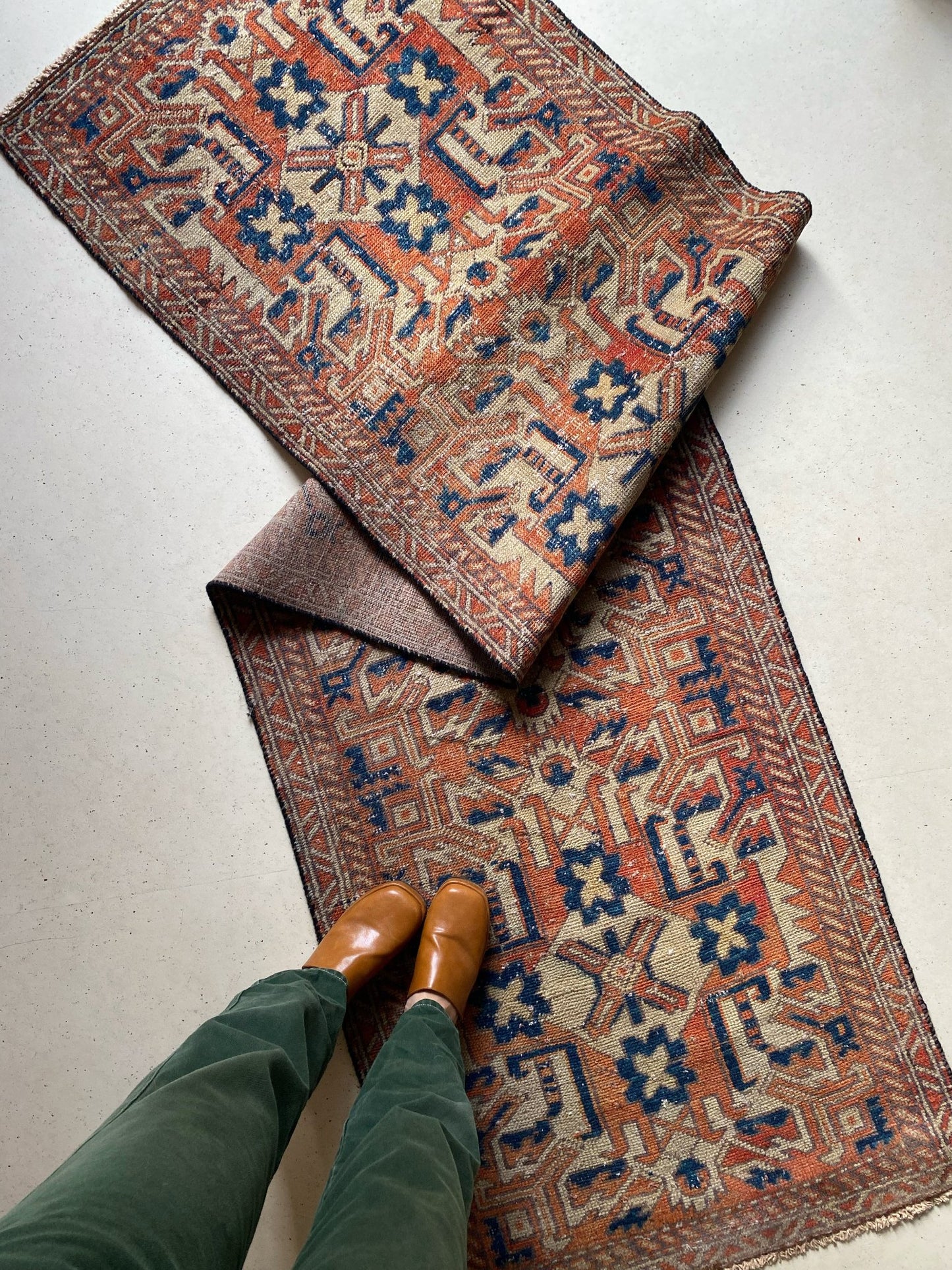 See Details and Motifs of Persian Runner Rug