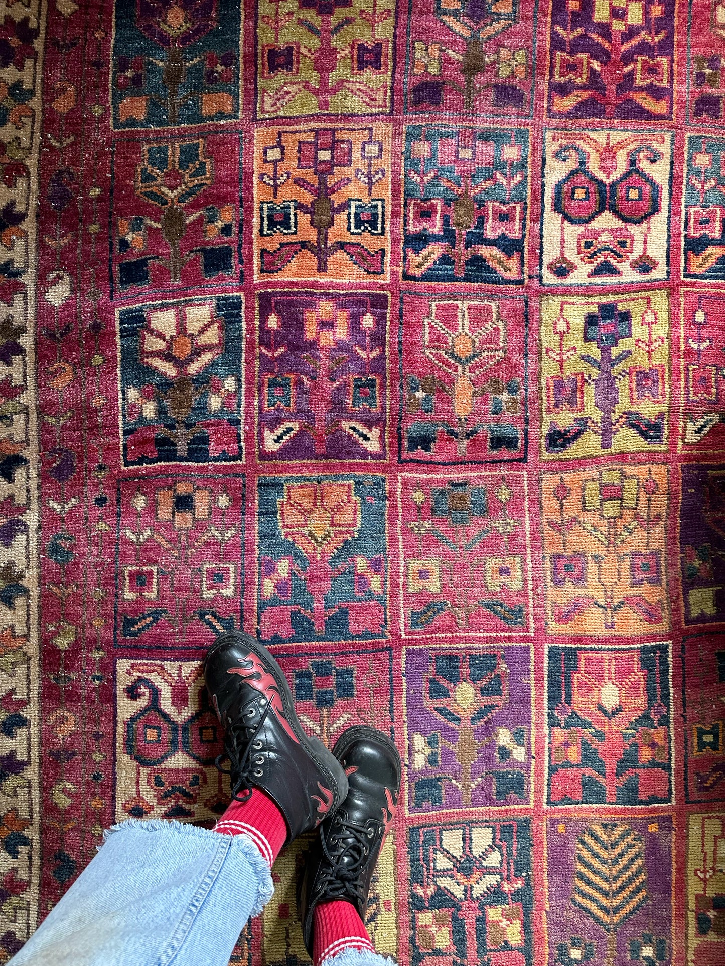 Moko Vintage Persian Kheshti Rug