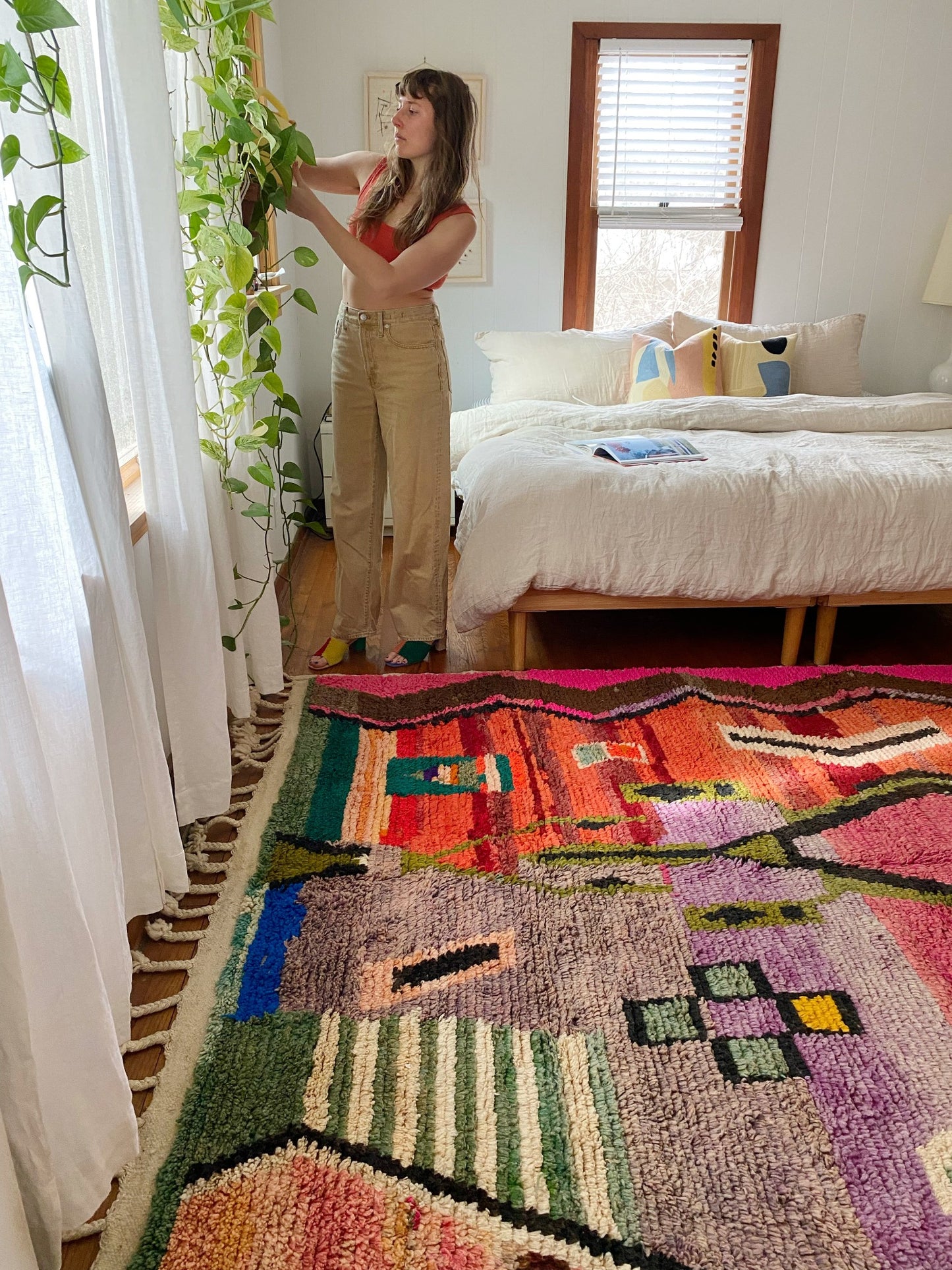 See Tatsuro Handmade Moroccan Rug