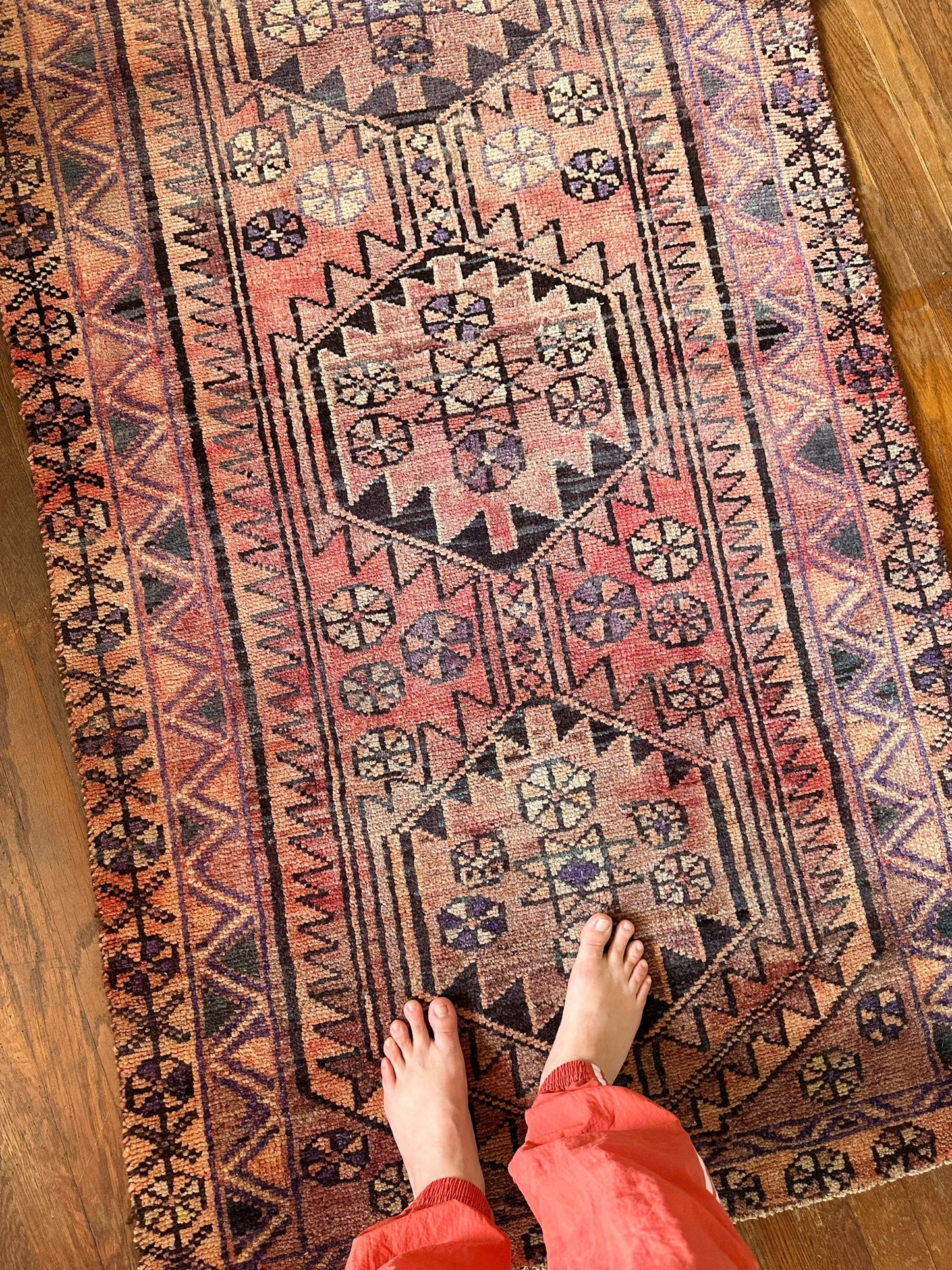 See Details of Vintage Pine Persian Rug