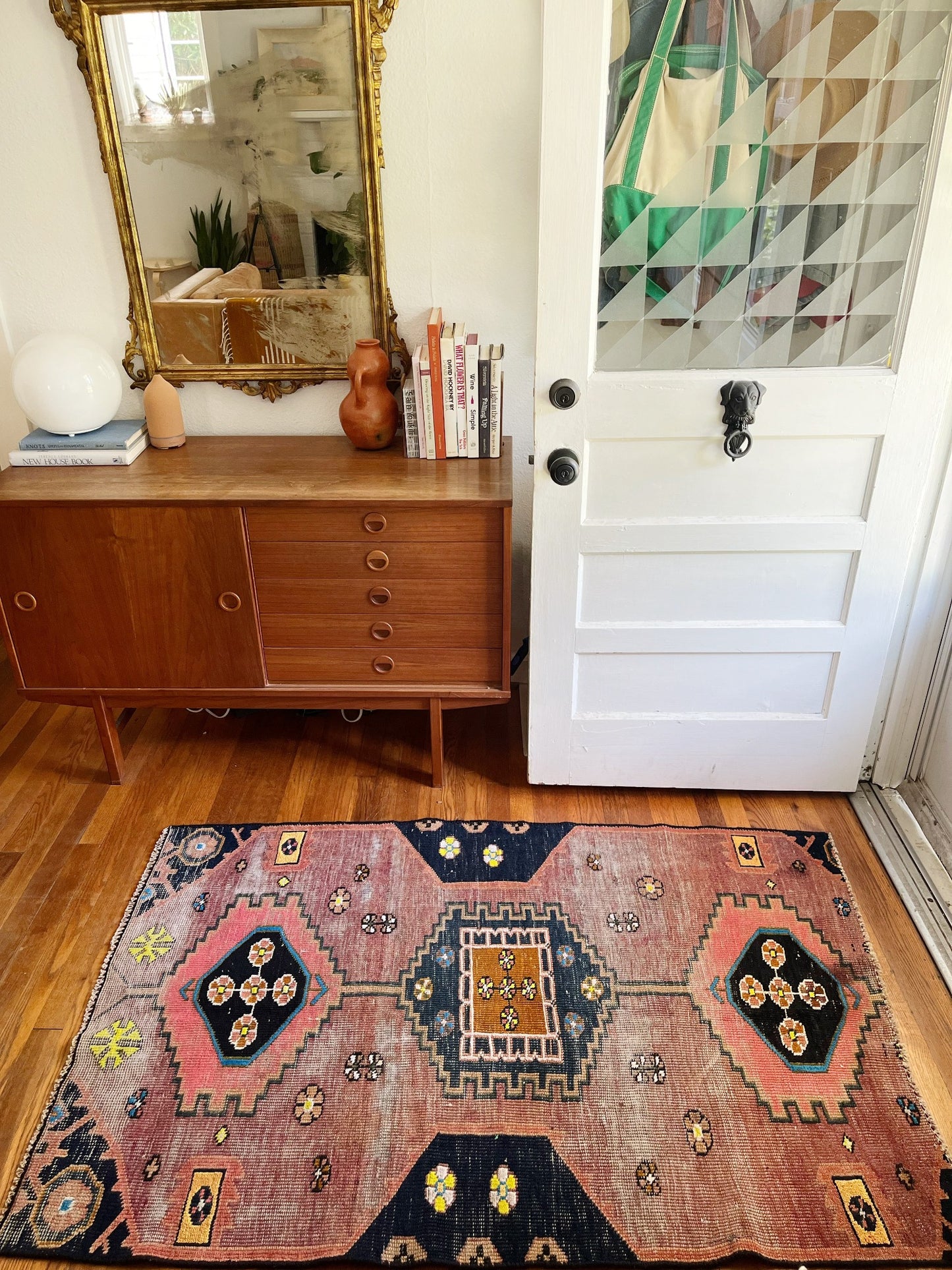 Style an Entryway with Pagosa Vintage Persian Rug