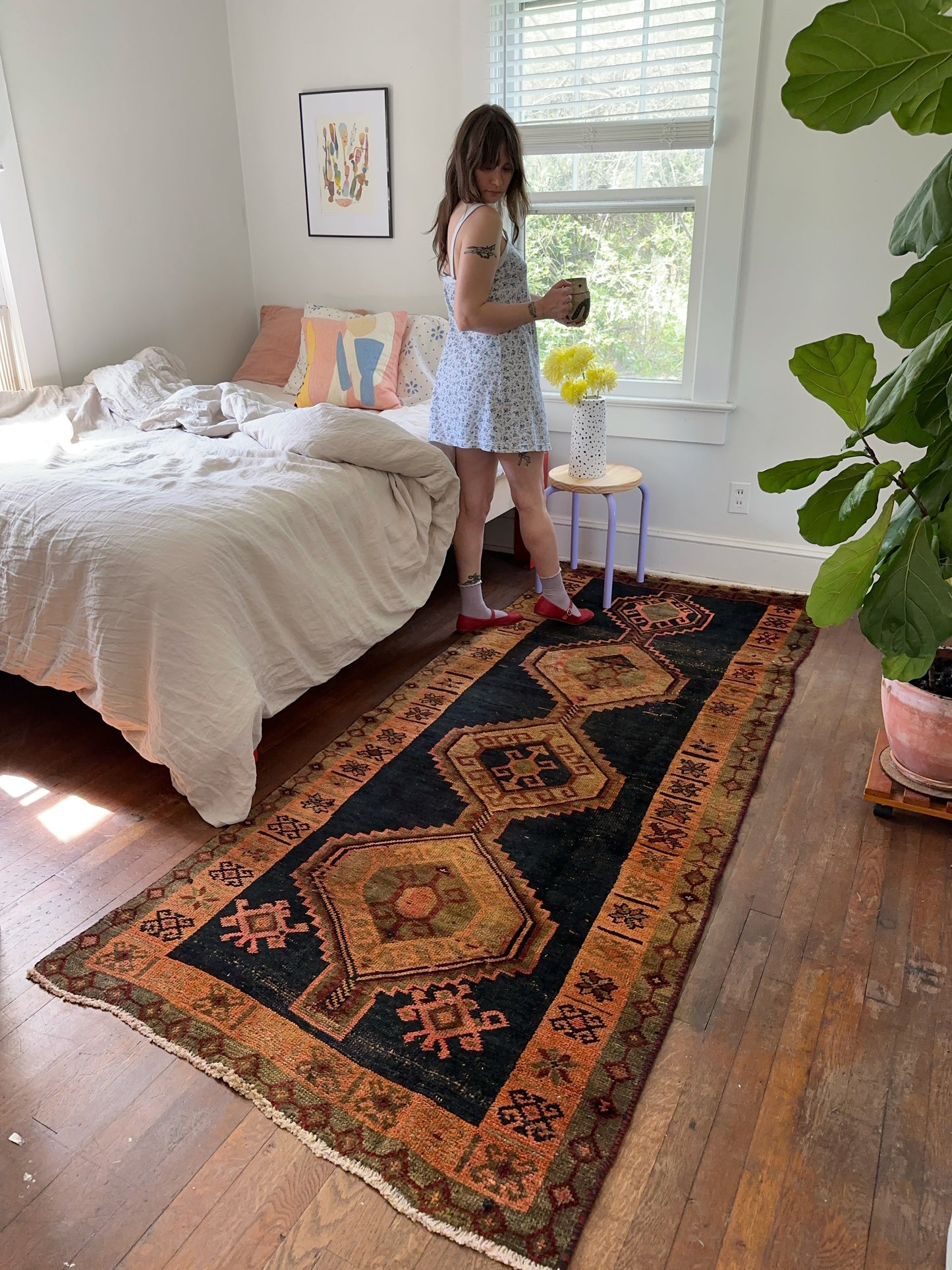 Dashi Vintage Persian Rug