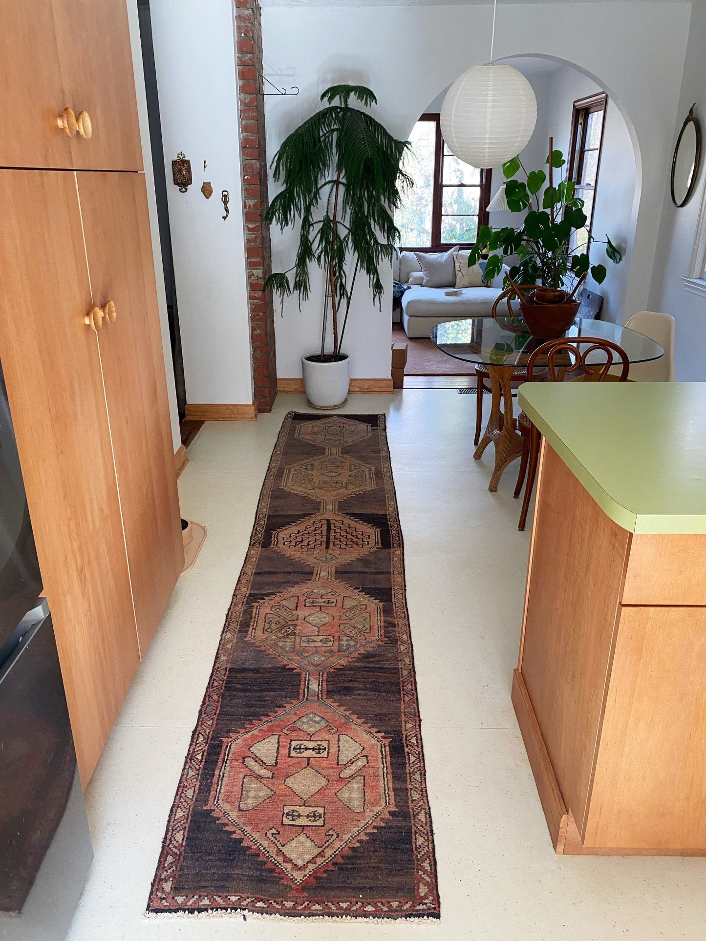 Style a Runner Rug in a Kitchen