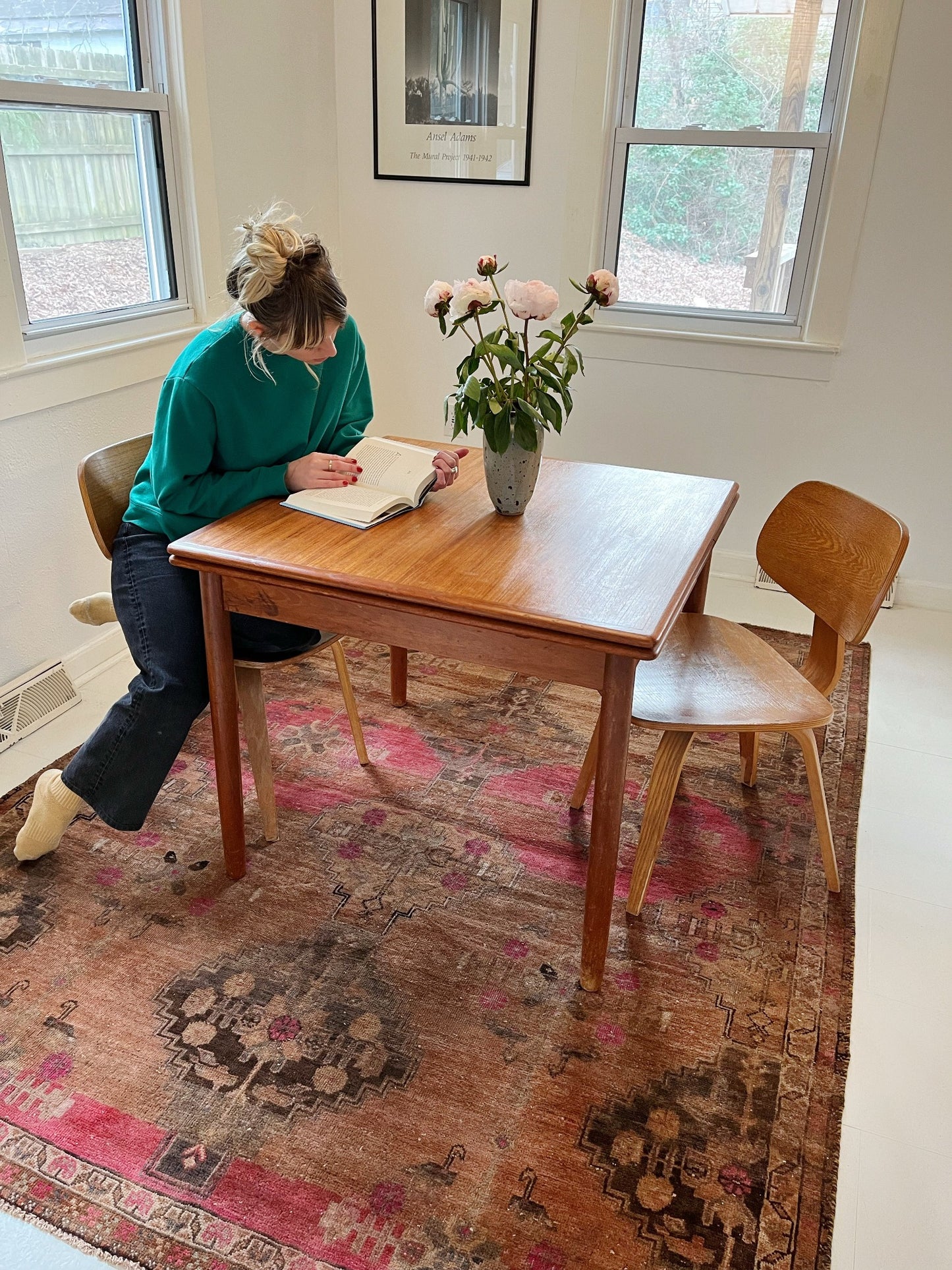 Style Persone Persian Rug in a Kitchen