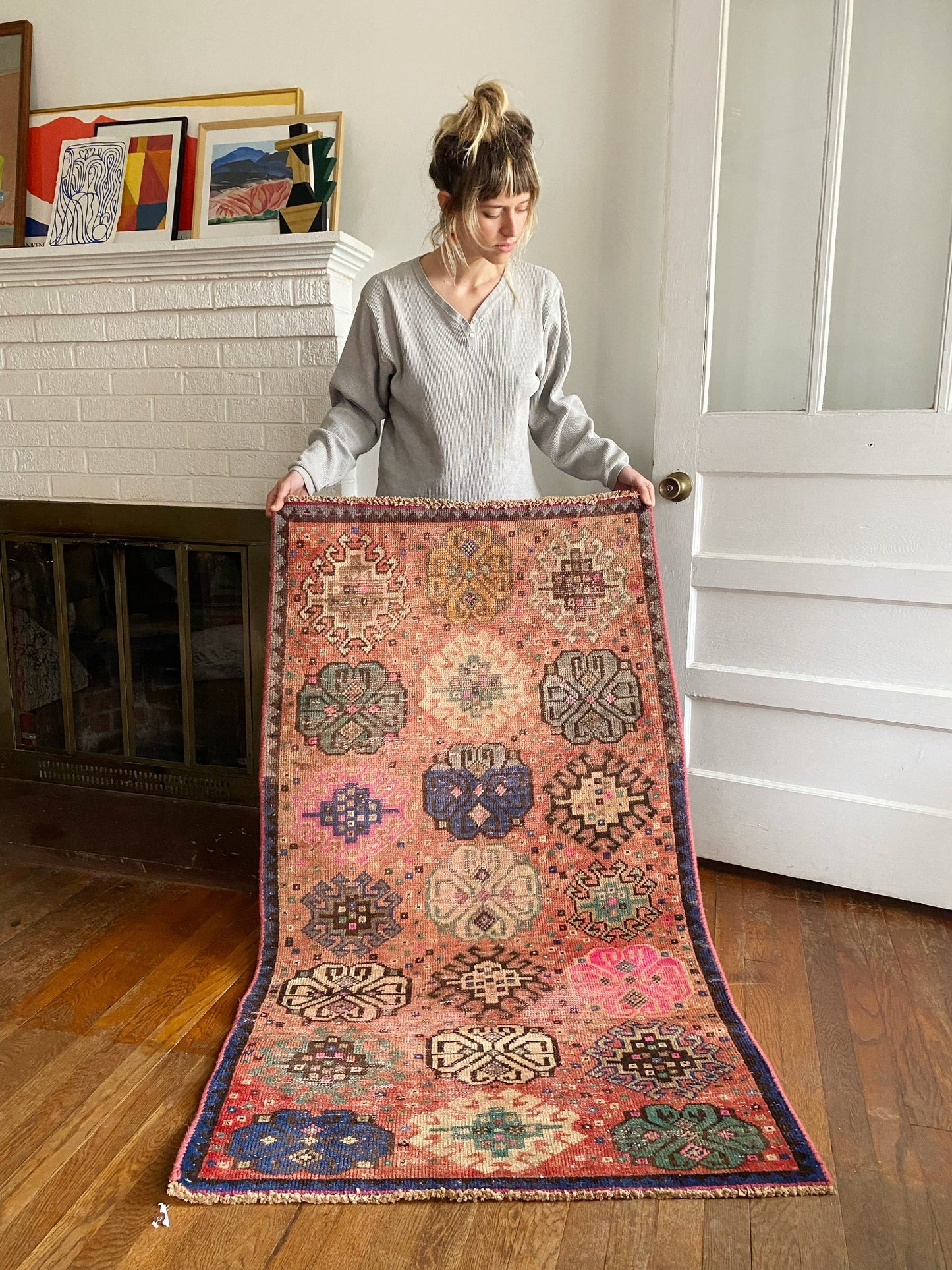 Shop Fiori Vintage Persian Rug