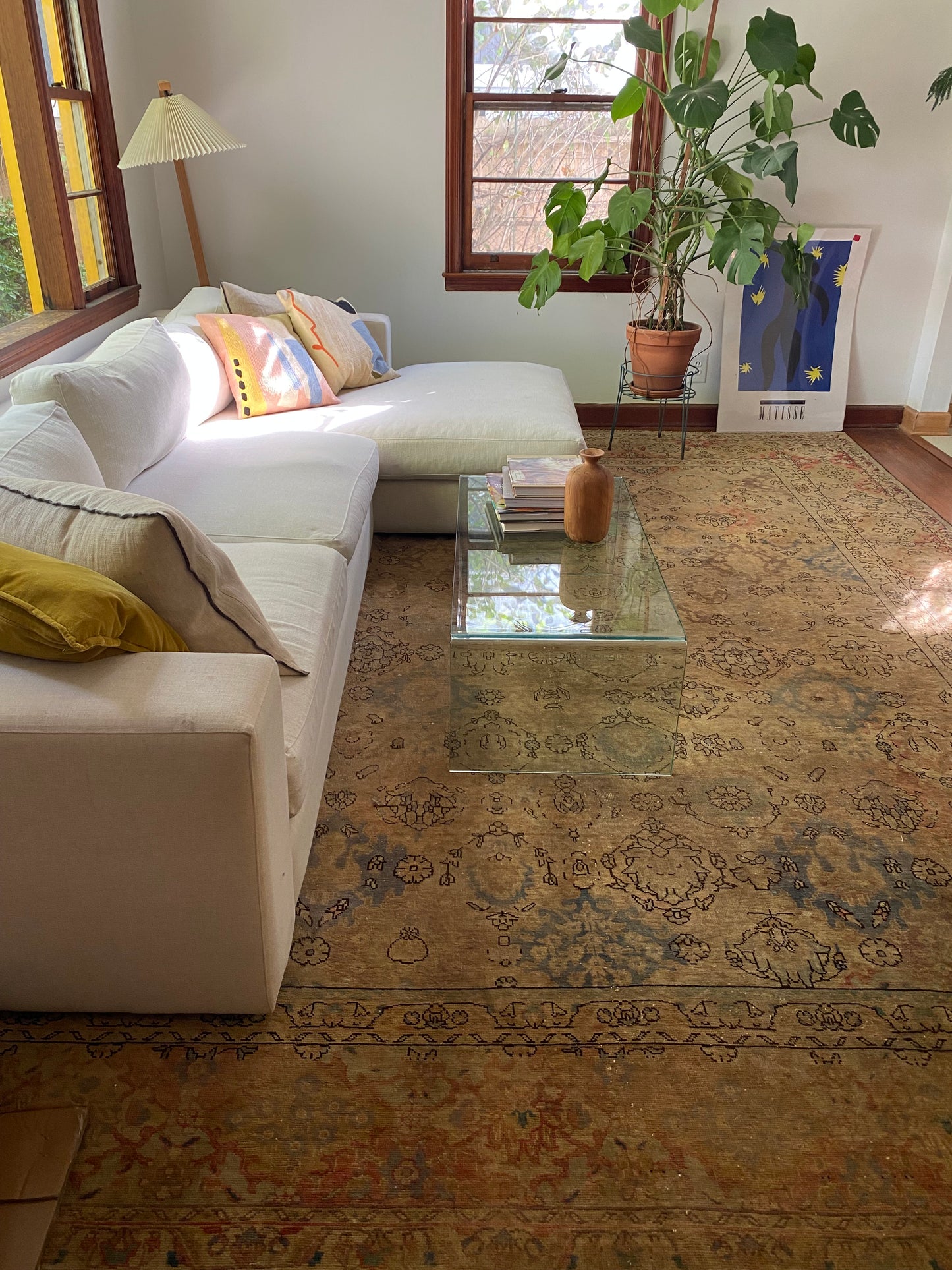 Ezra Vintage Persian Area Rug