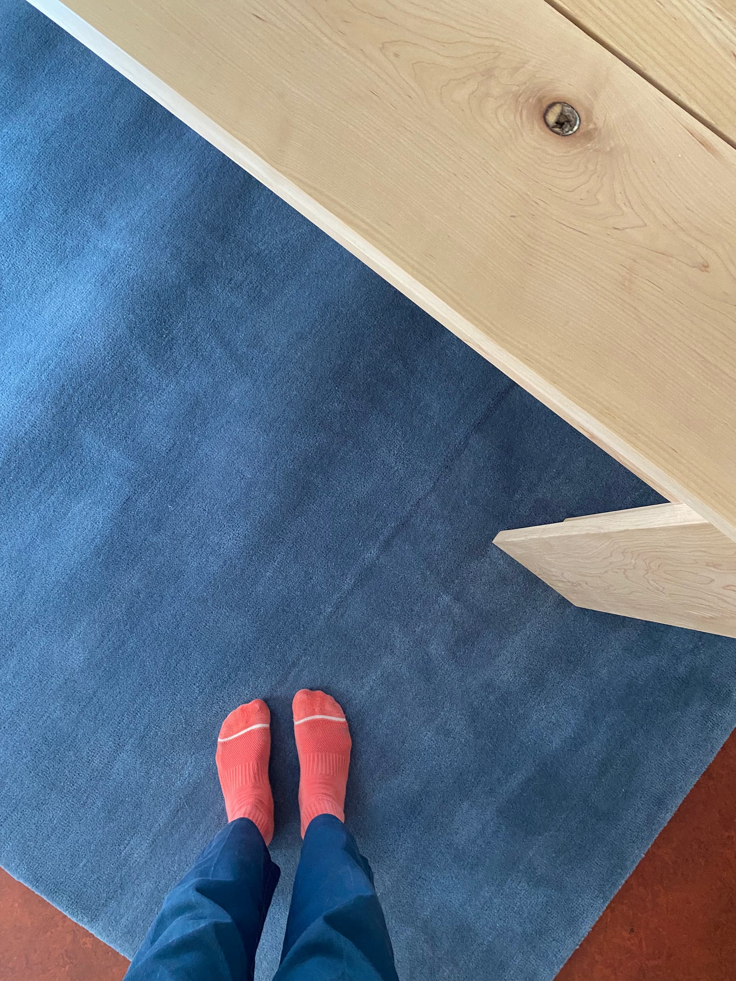 Azul Blue Tufted Area Rug