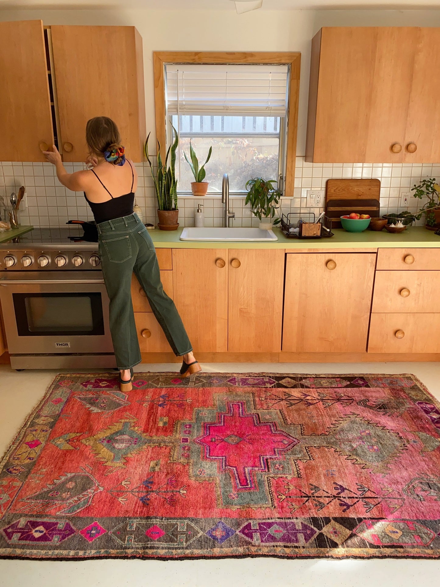 Style Craven Persian Rug in the Kitchen