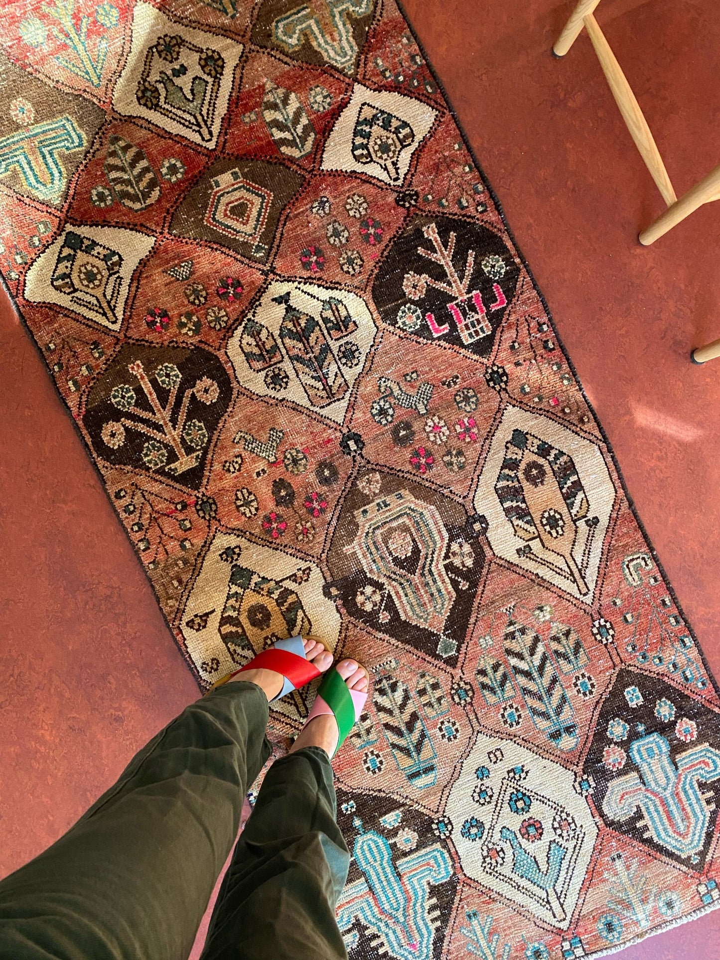 See Details of Etienne Persian Rug from Overhead